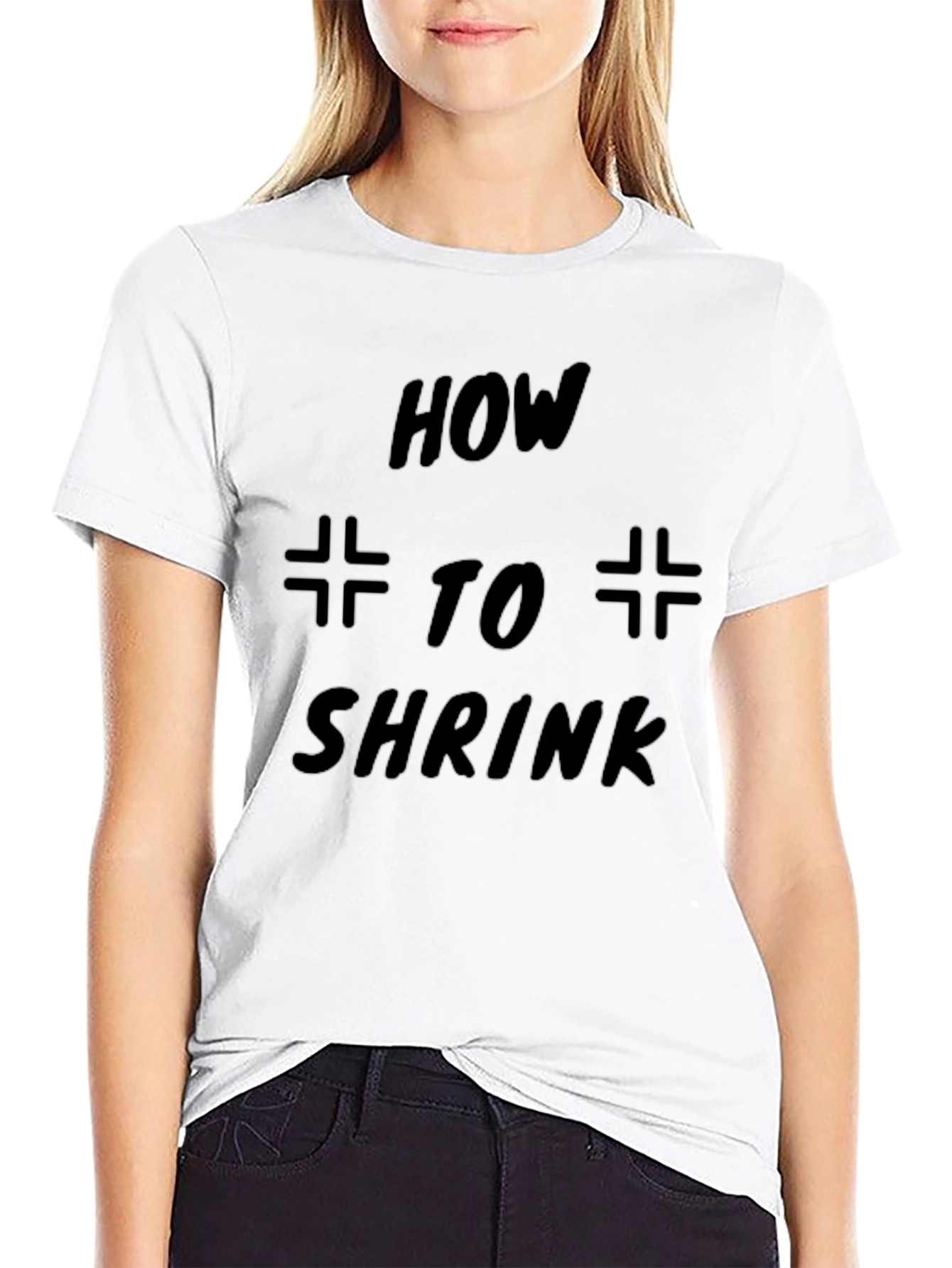 How to Shrink Black Cotton T-Shirt