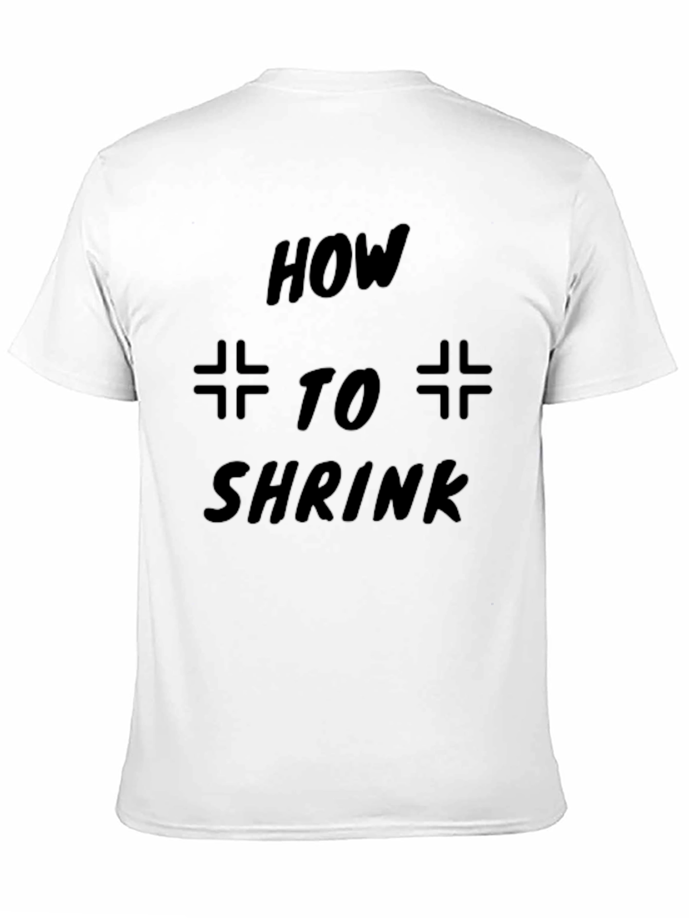 How to Shrink Black Cotton T-Shirt