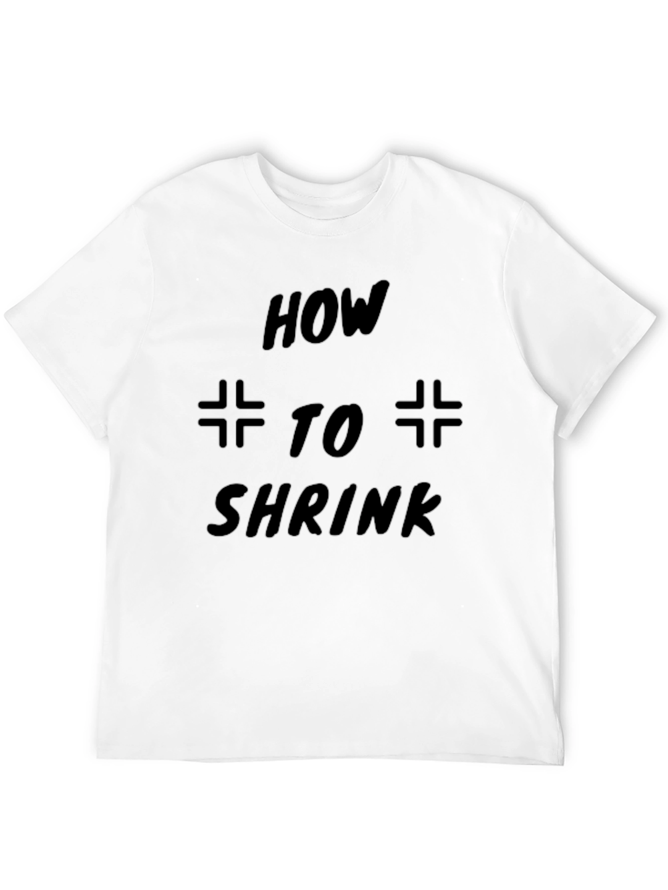 How to Shrink Black Cotton T-Shirt