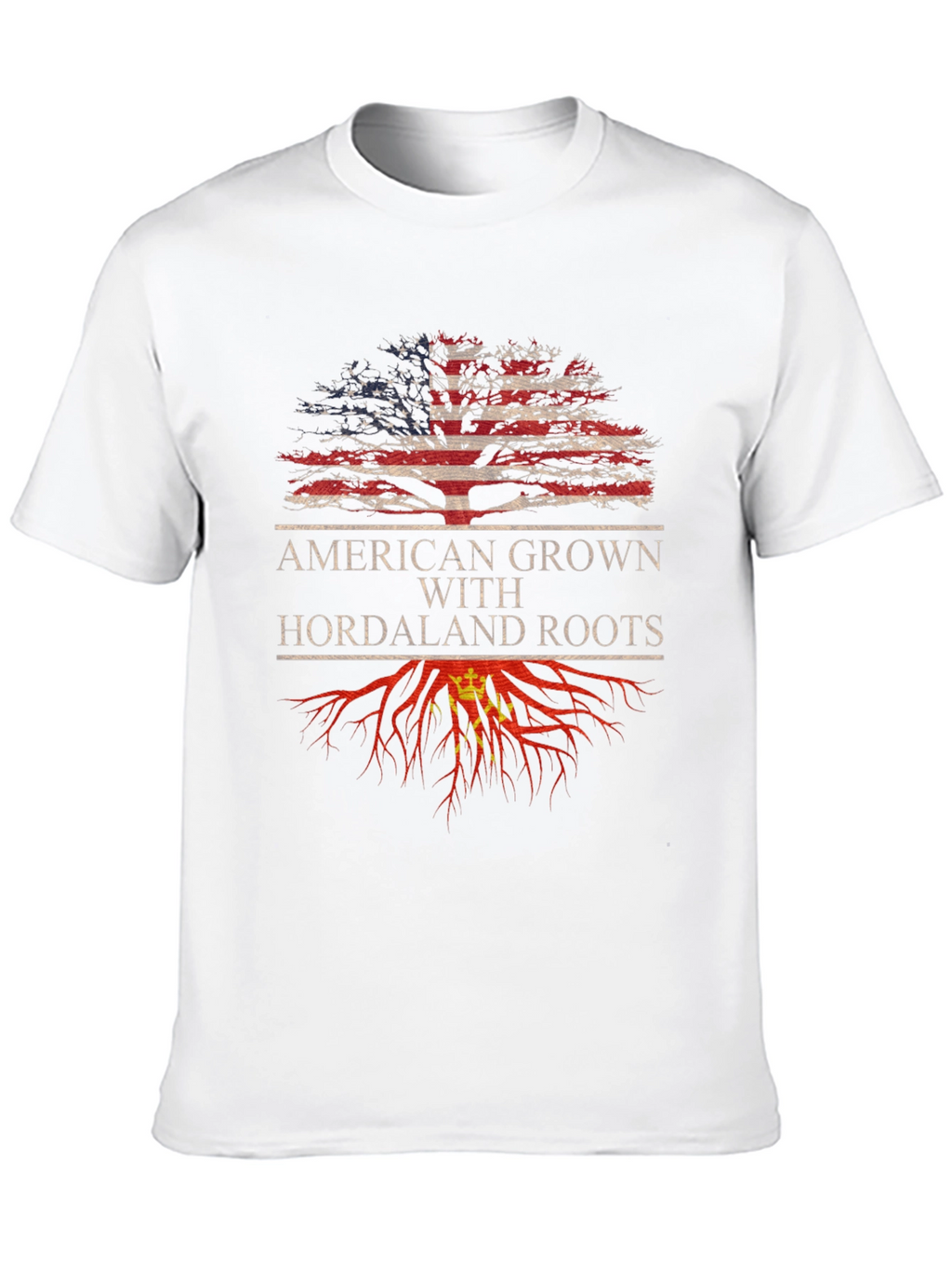 American Grown with Hordaland Roots T-Shirt
