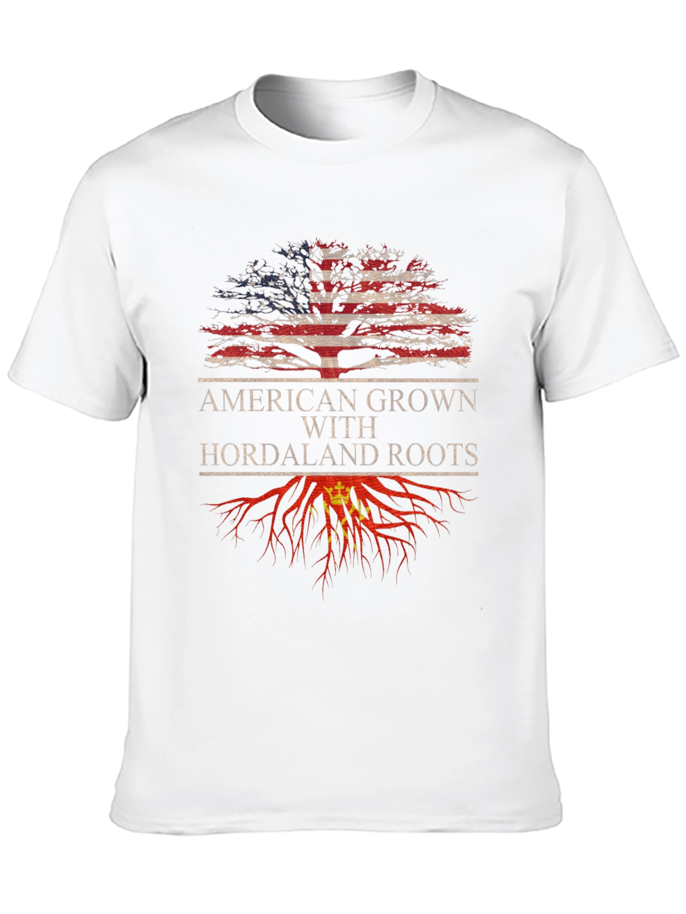 American Grown with Hordaland Roots T-Shirt