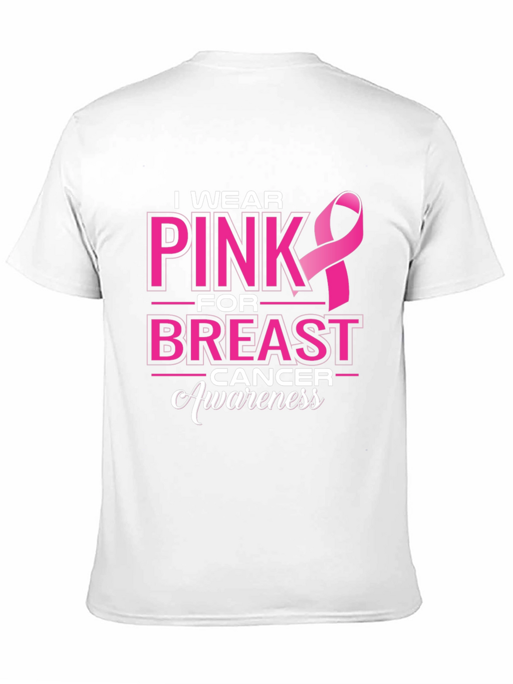 Pink Ribbon Breast Cancer Awareness T-Shirt