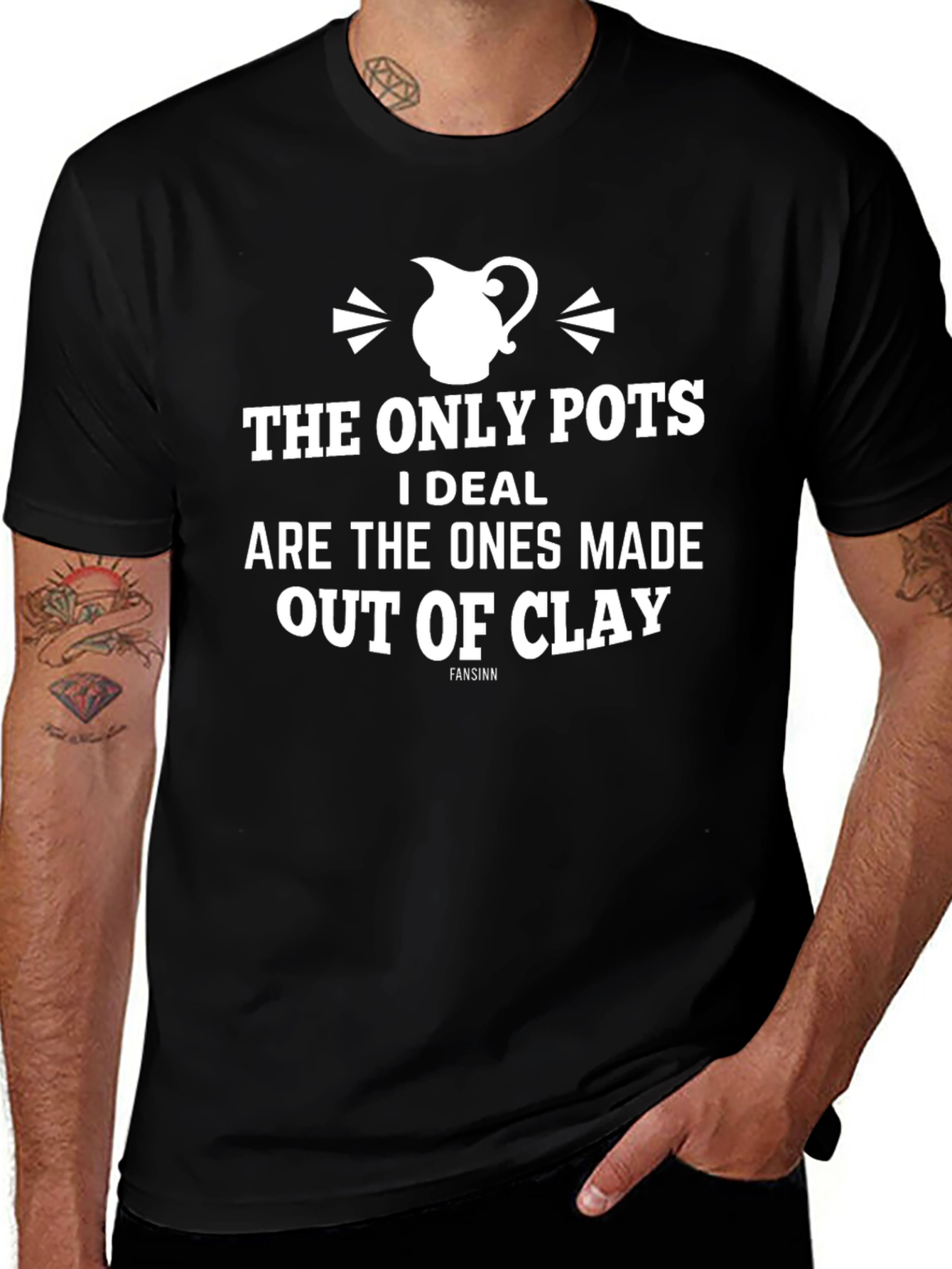 Clay Pots T-Shirt - Unique Pottery Humor Tee