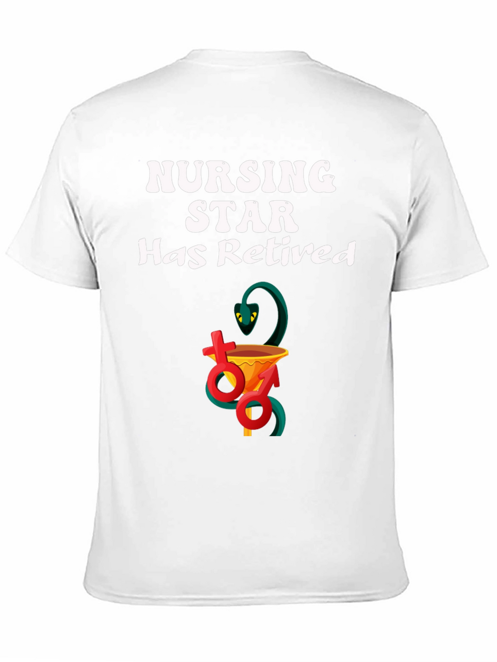 Retired Nursing Star T-Shirt