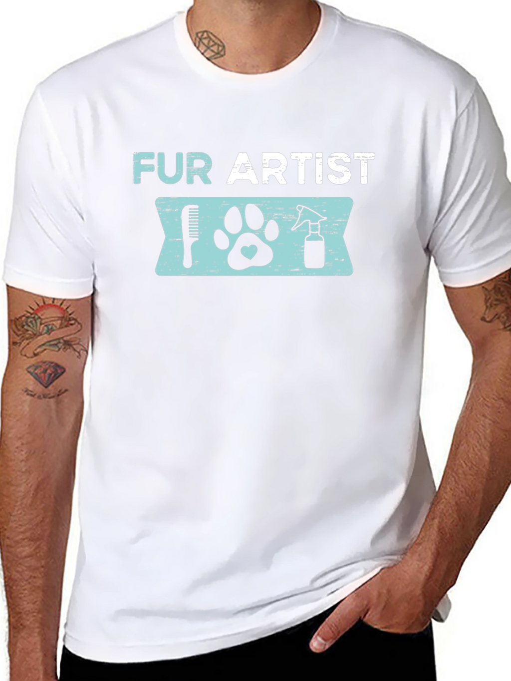 Fur Artist T-Shirt - Groomer Apparel