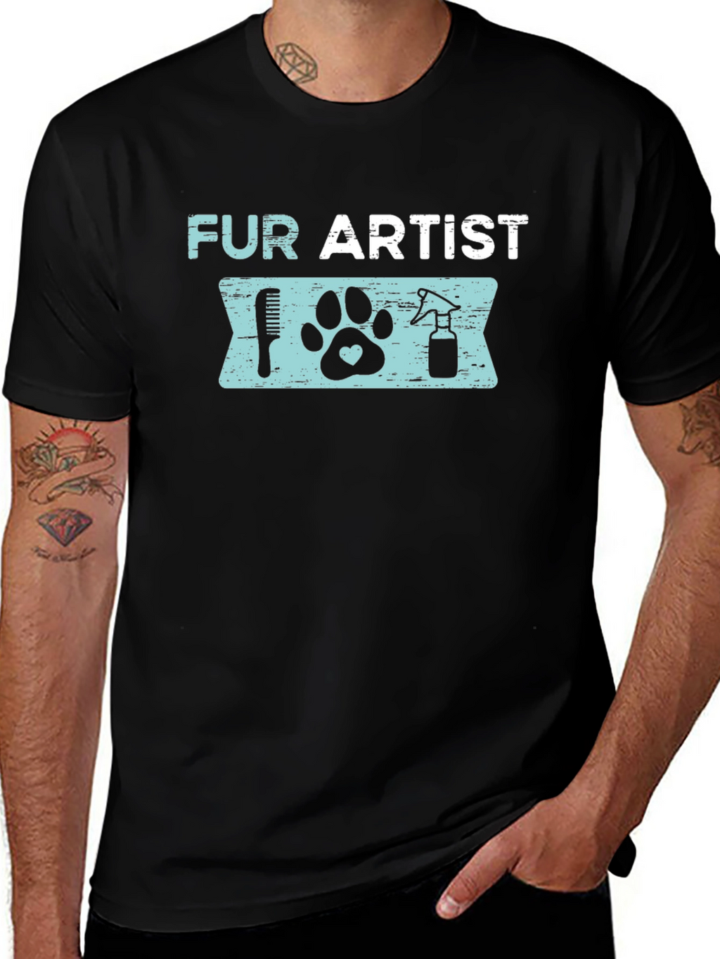 Fur Artist T-Shirt - Groomer Apparel