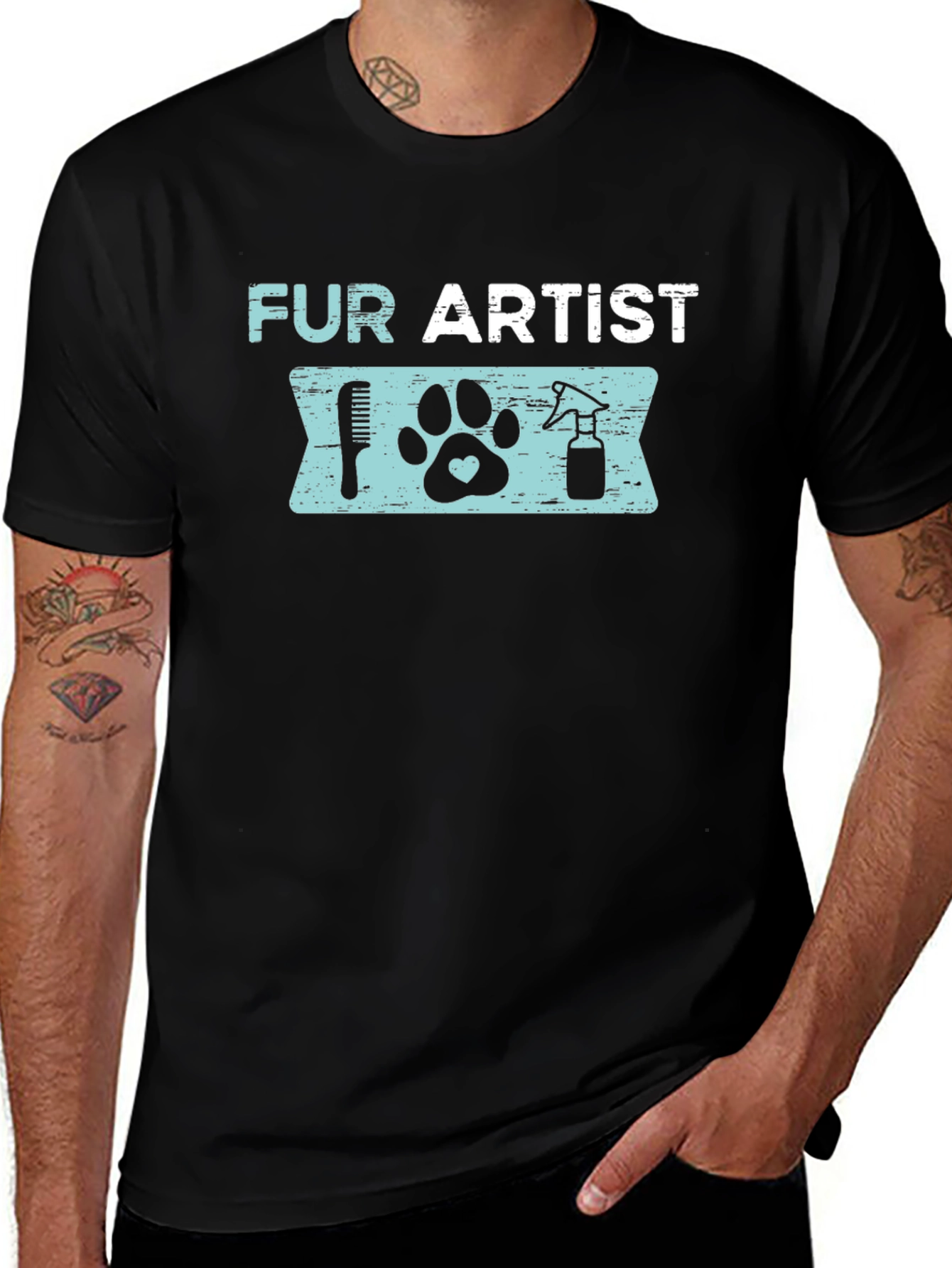 Fur Artist T-Shirt - Groomer Apparel