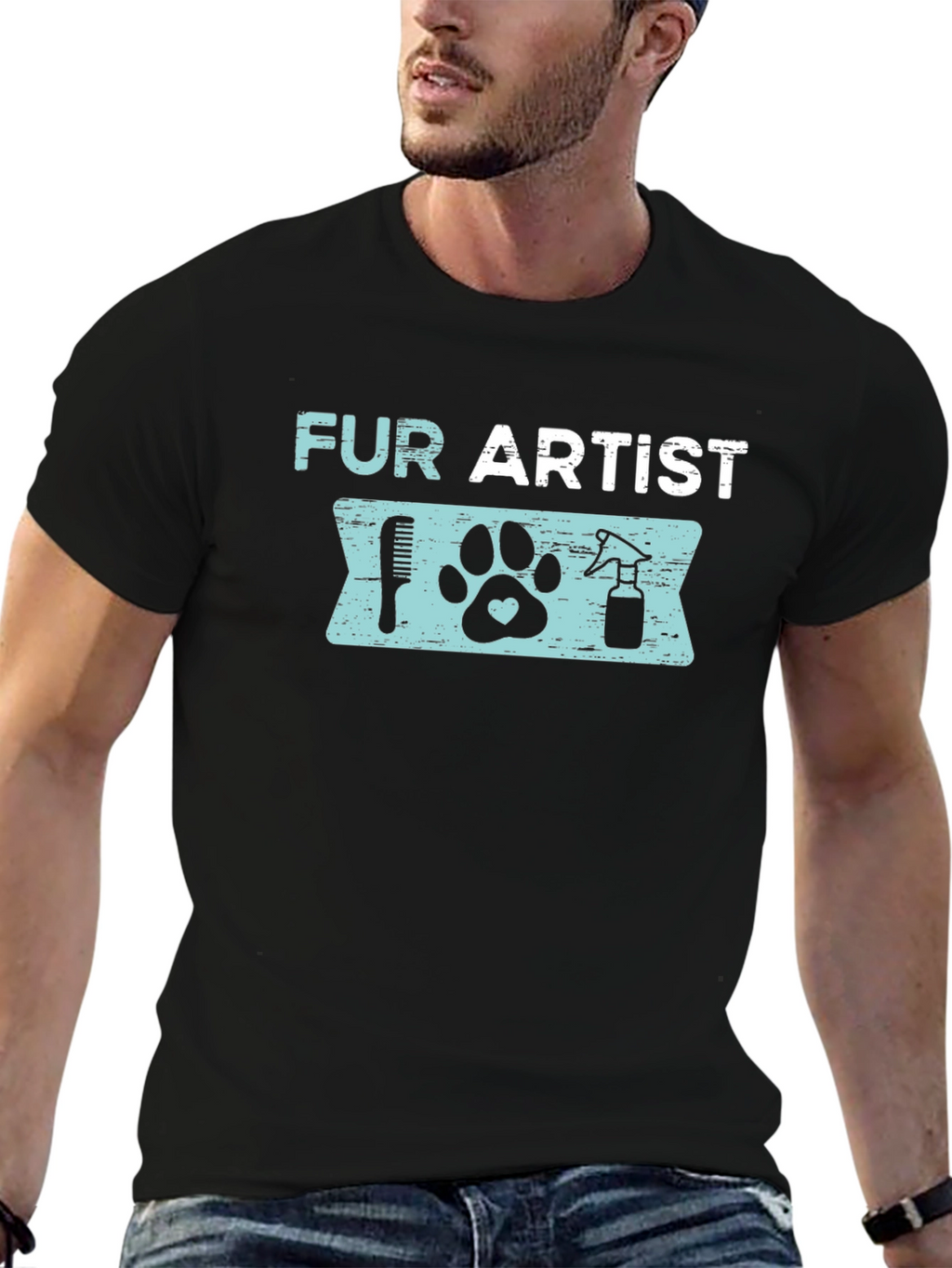 Fur Artist T-Shirt - Groomer Apparel