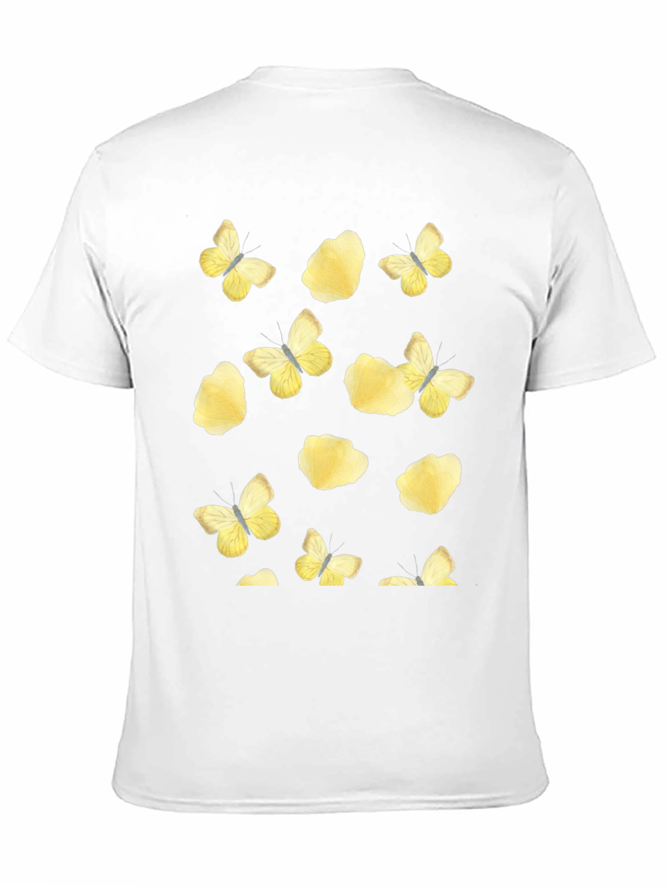Butterfly & Floral Print T-Shirt