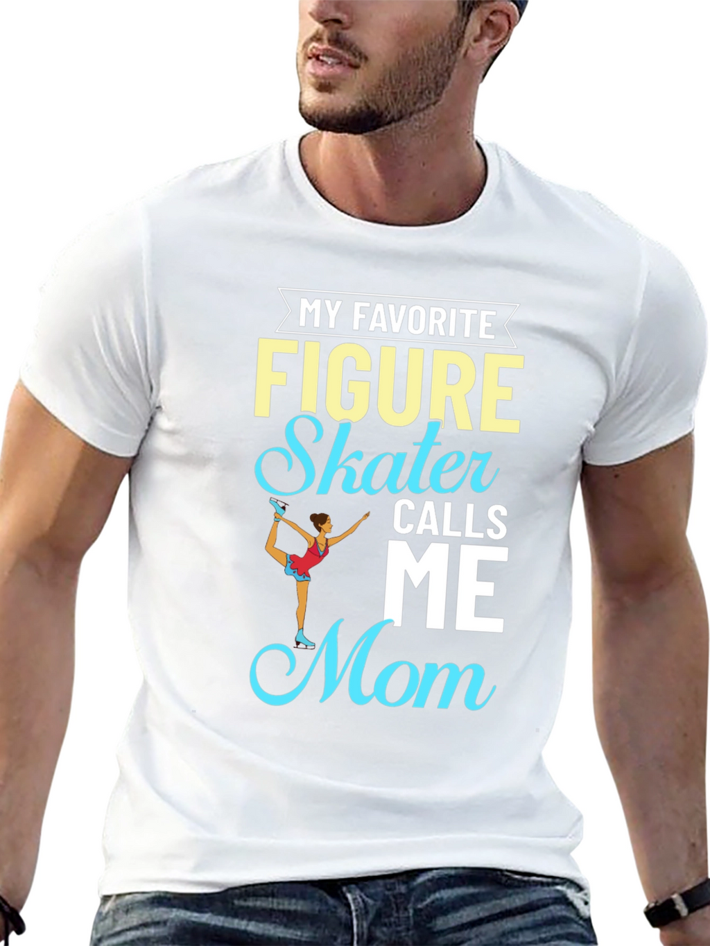 Figure Skater Mom T-Shirt - Sporty Apparel