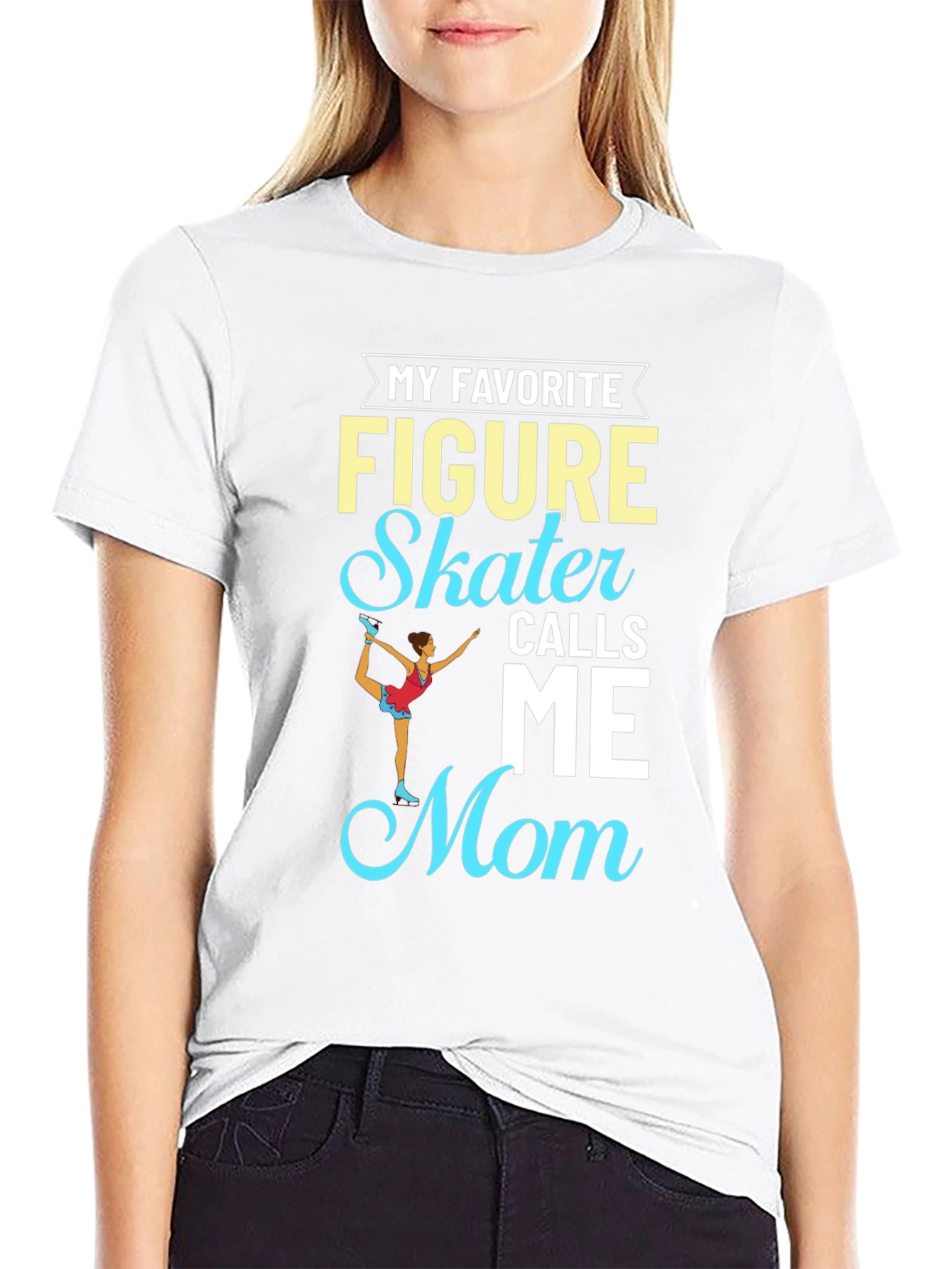 Figure Skater Mom T-Shirt - Sporty Apparel