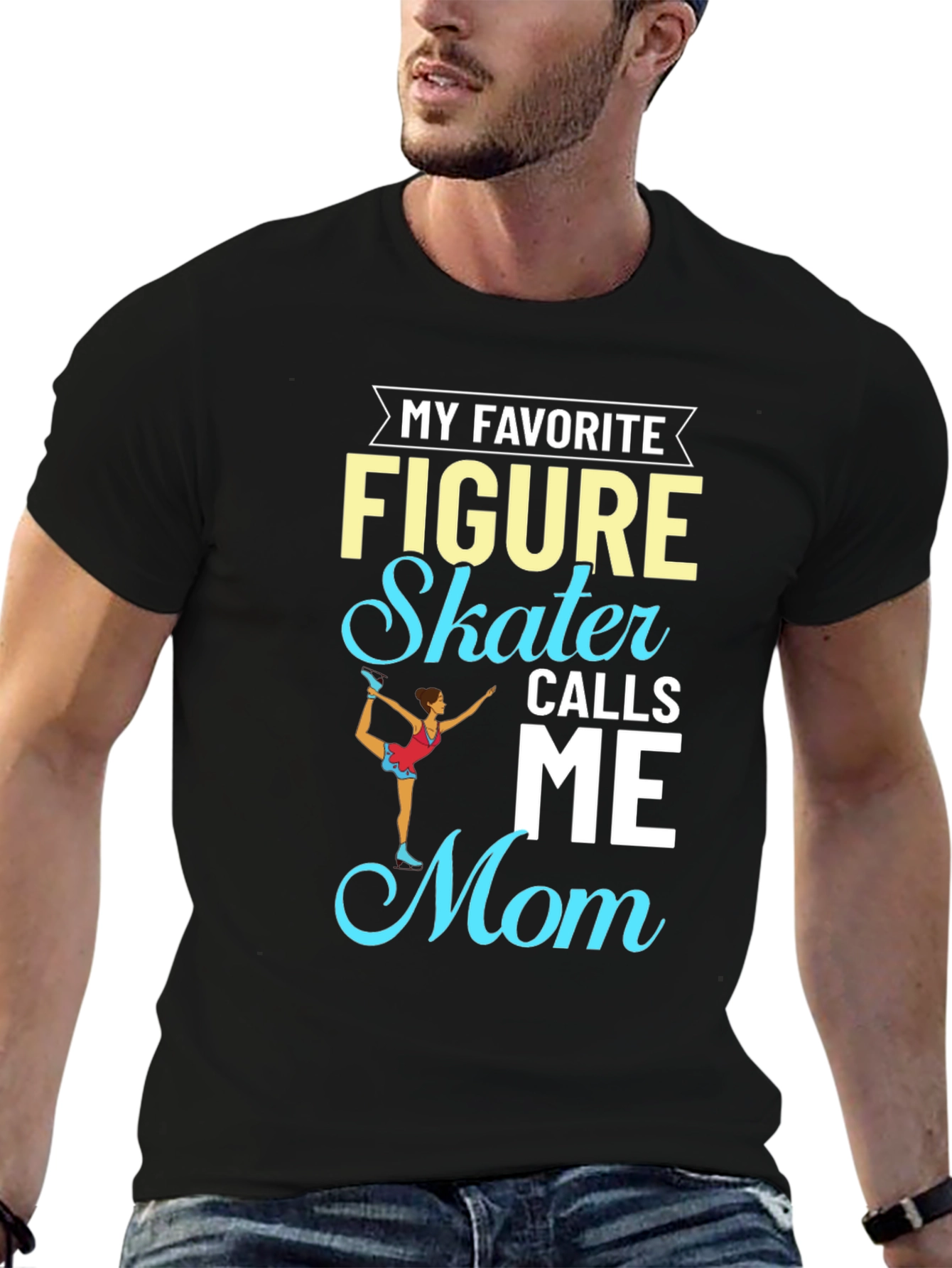 Figure Skater Mom T-Shirt - Sporty Apparel
