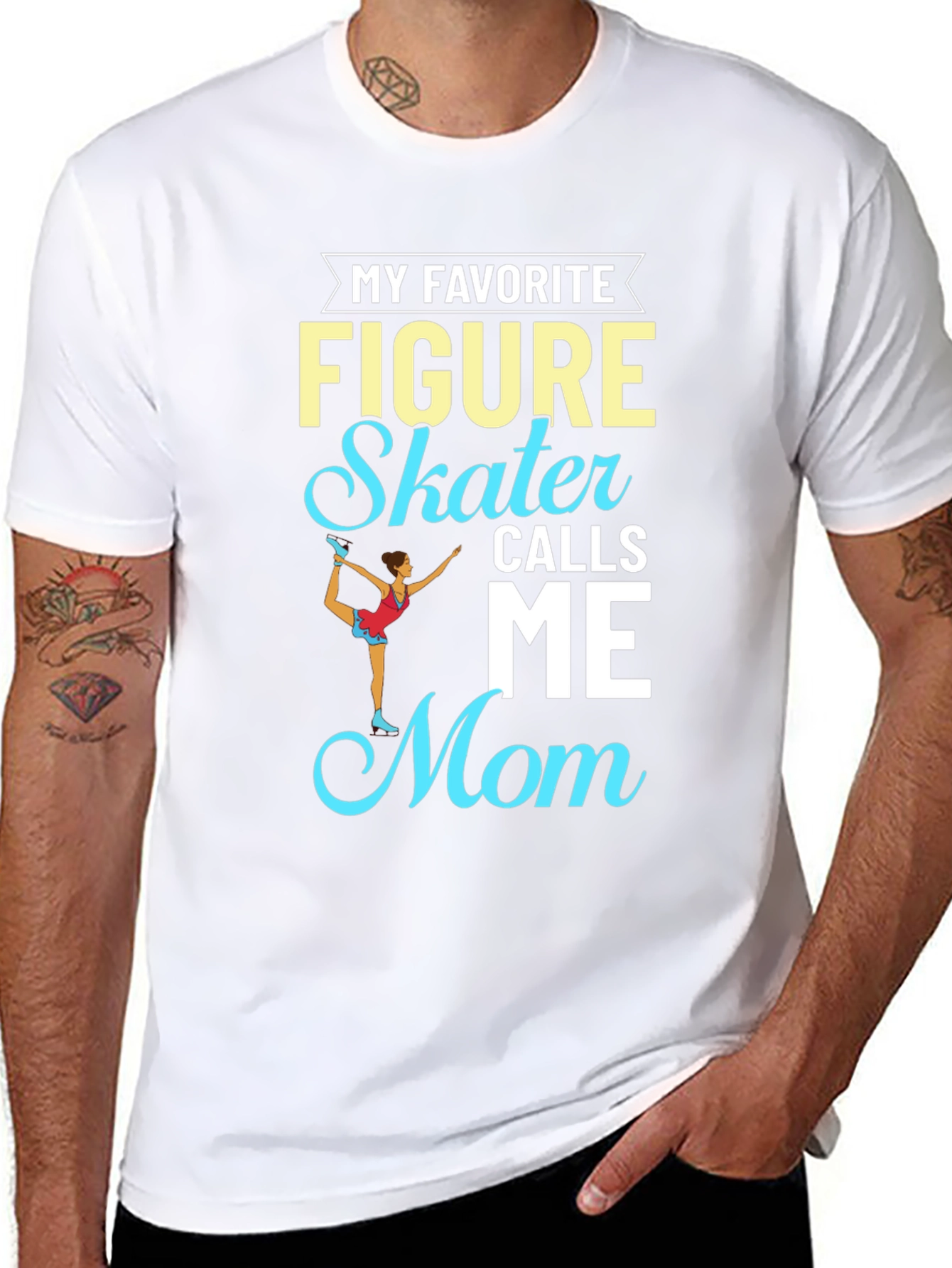 Figure Skater Mom T-Shirt - Sporty Apparel