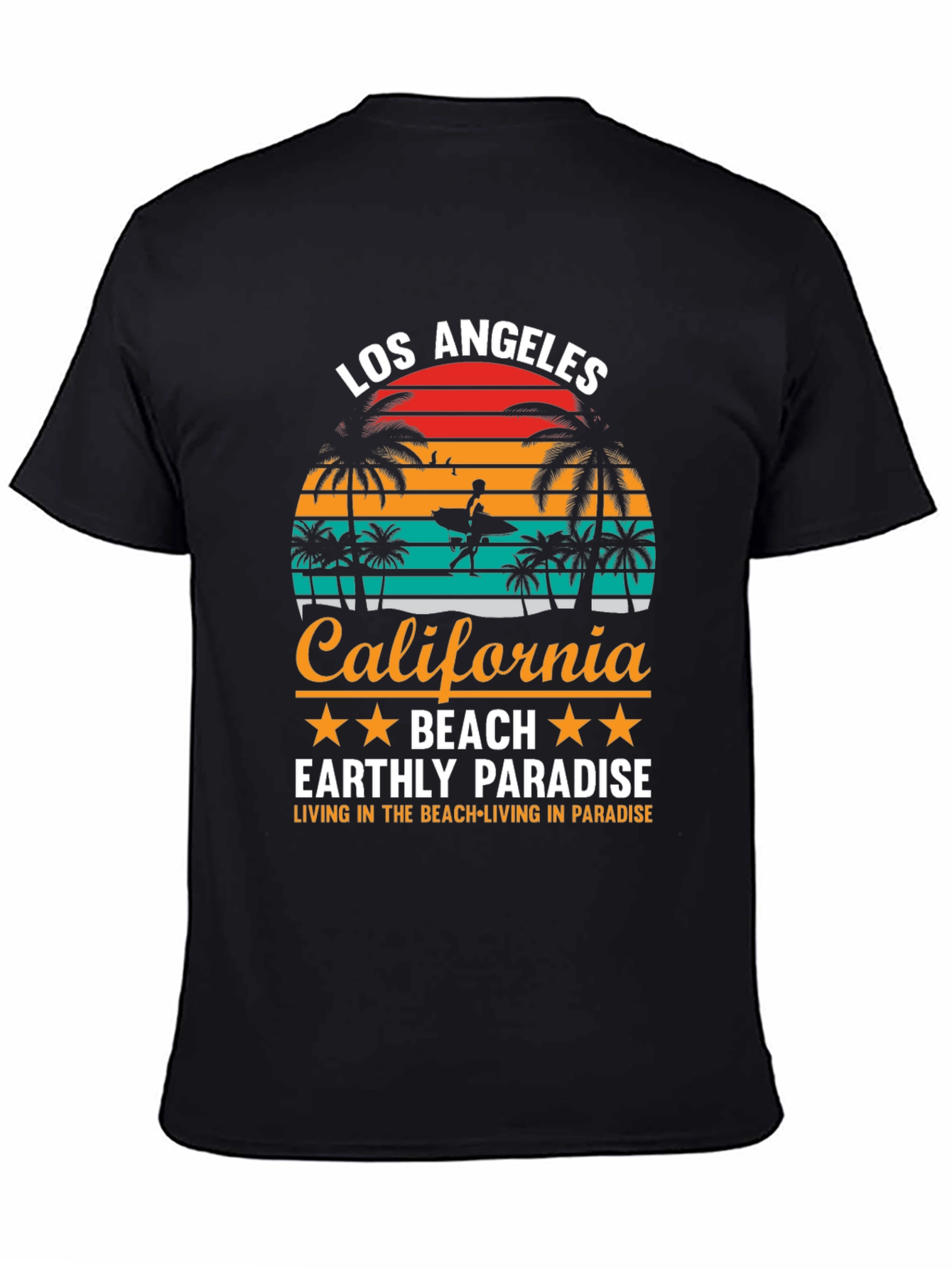 Los Angeles California Beach Paradise T-Shirt