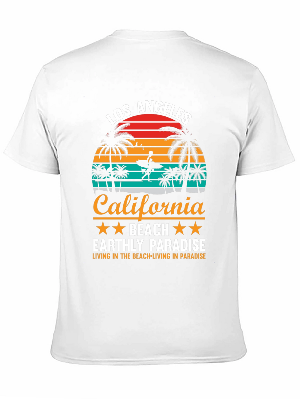 Los Angeles California Beach Paradise T-Shirt