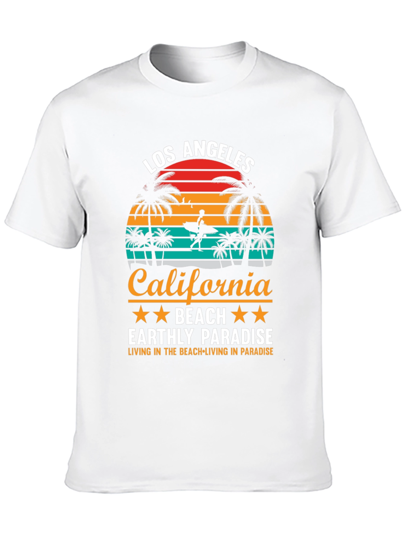 Los Angeles California Beach Paradise T-Shirt