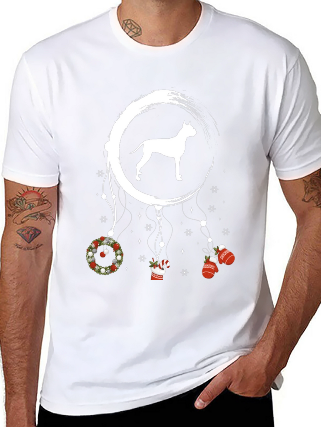 Dog Dreamcatcher Holiday T-Shirt