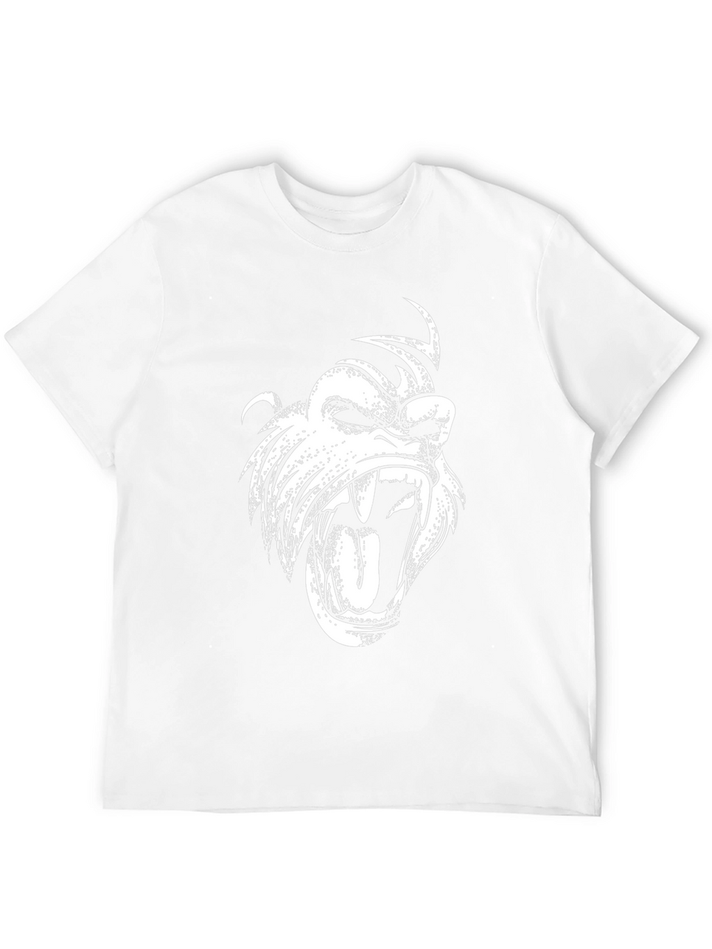 Graphic Tee: Fierce Ape Design Black