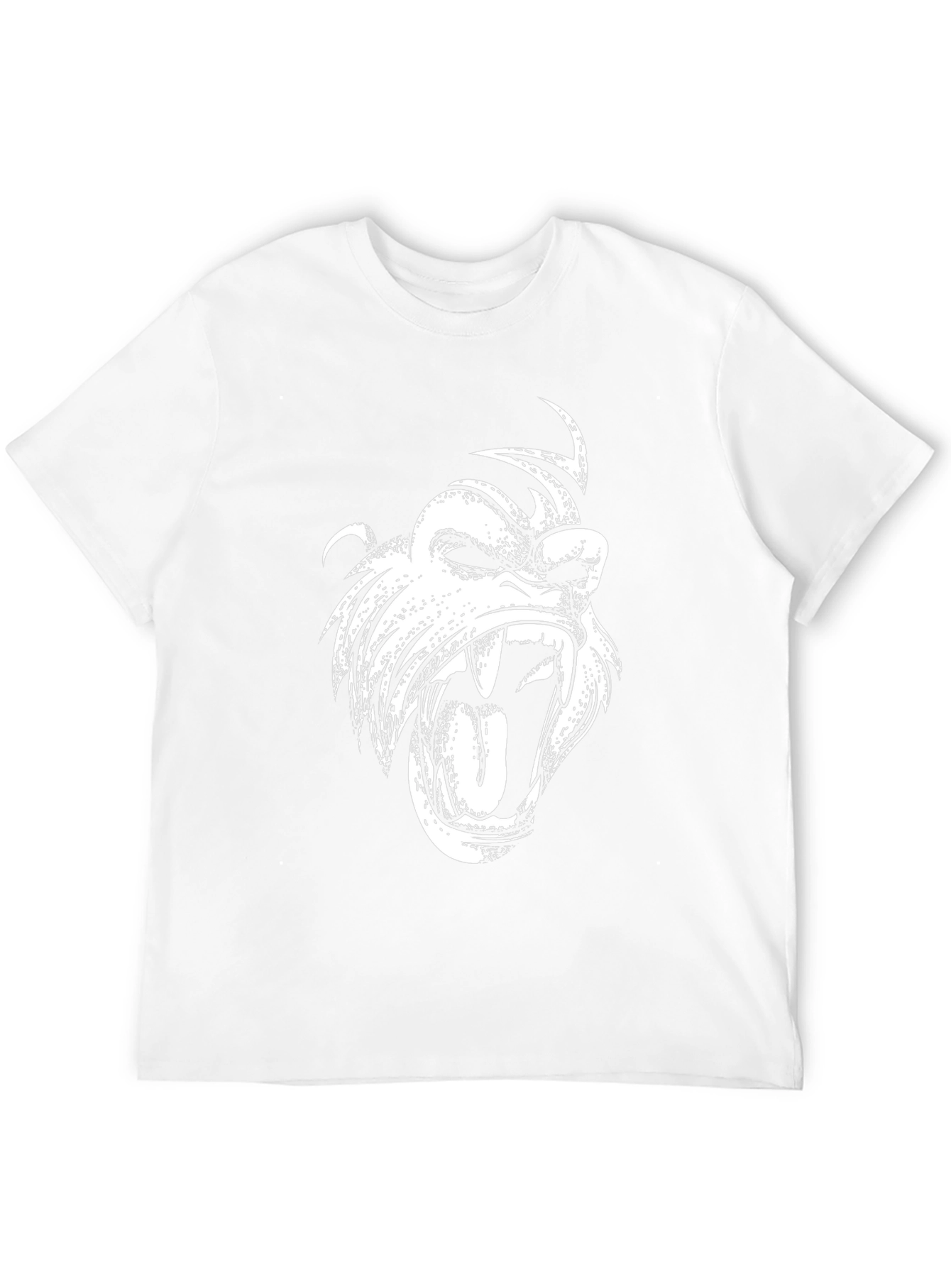Graphic Tee: Fierce Ape Design Black