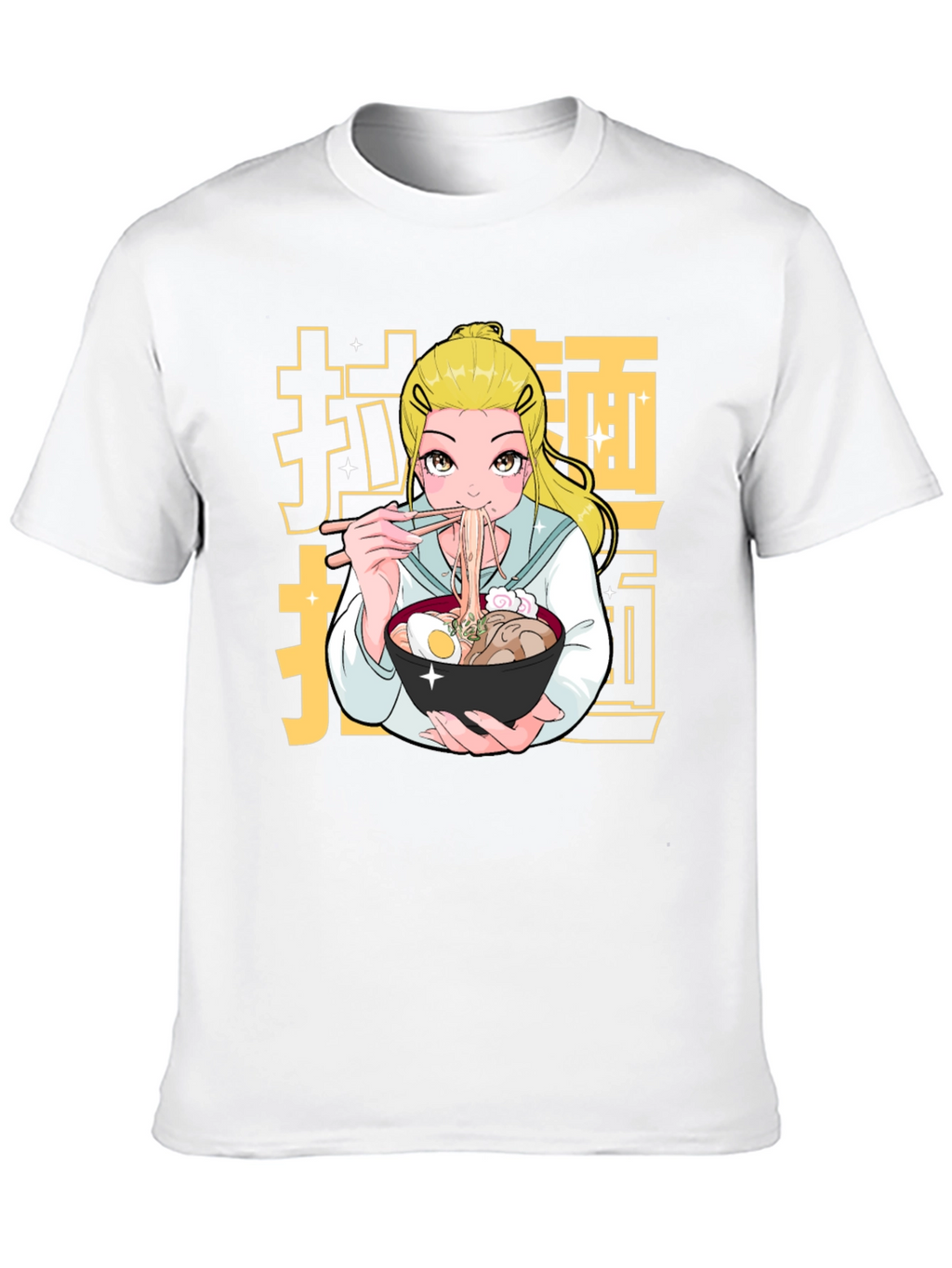 Anime Ramen T-Shirt - Stylish Graphic Tee