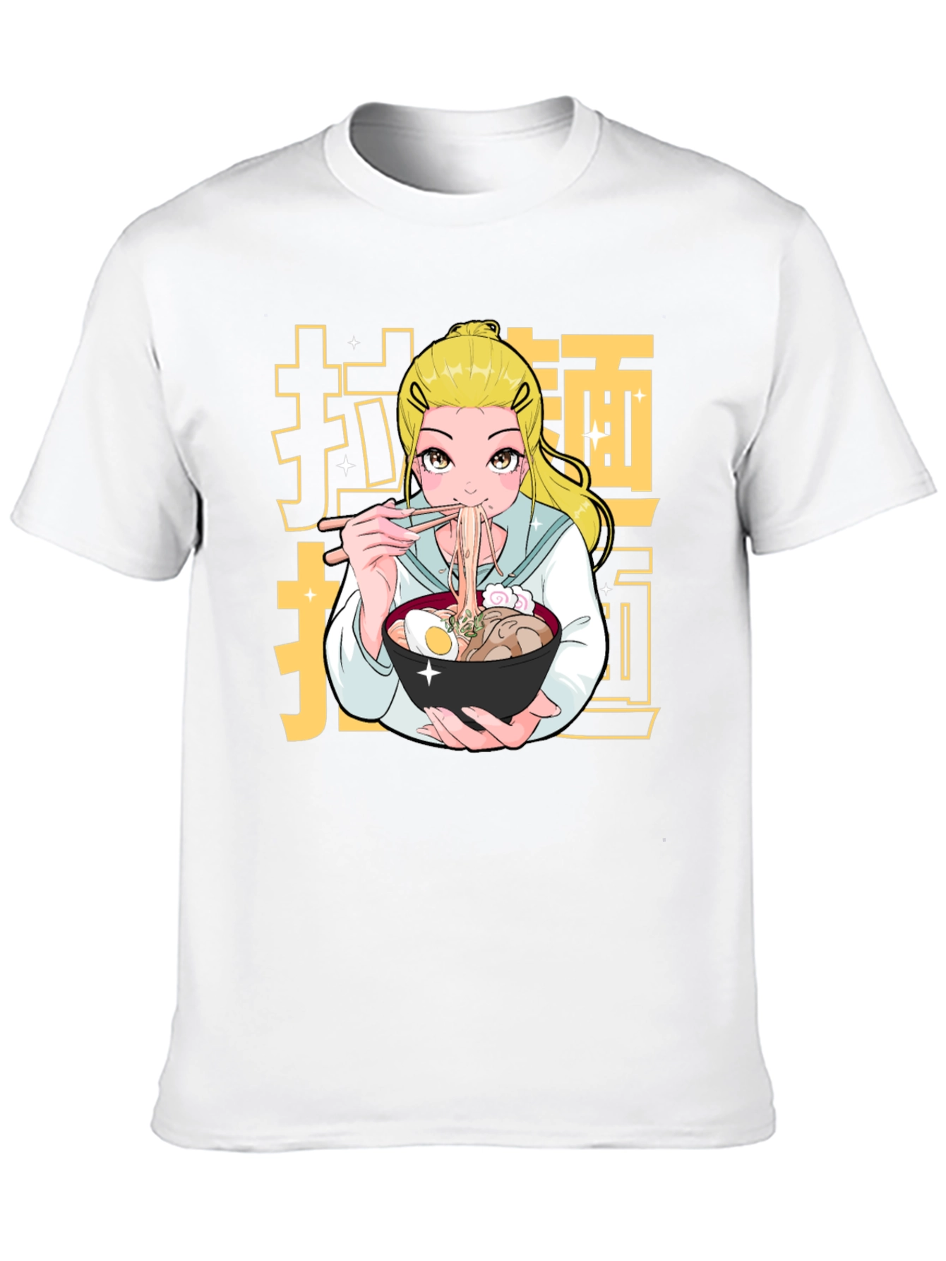 Anime Ramen T-Shirt - Stylish Graphic Tee