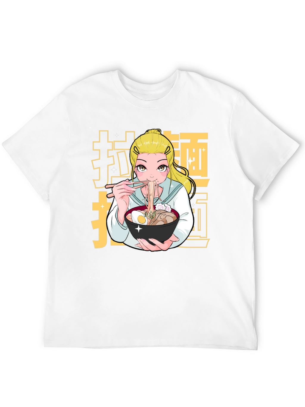 Anime Ramen T-Shirt - Stylish Graphic Tee