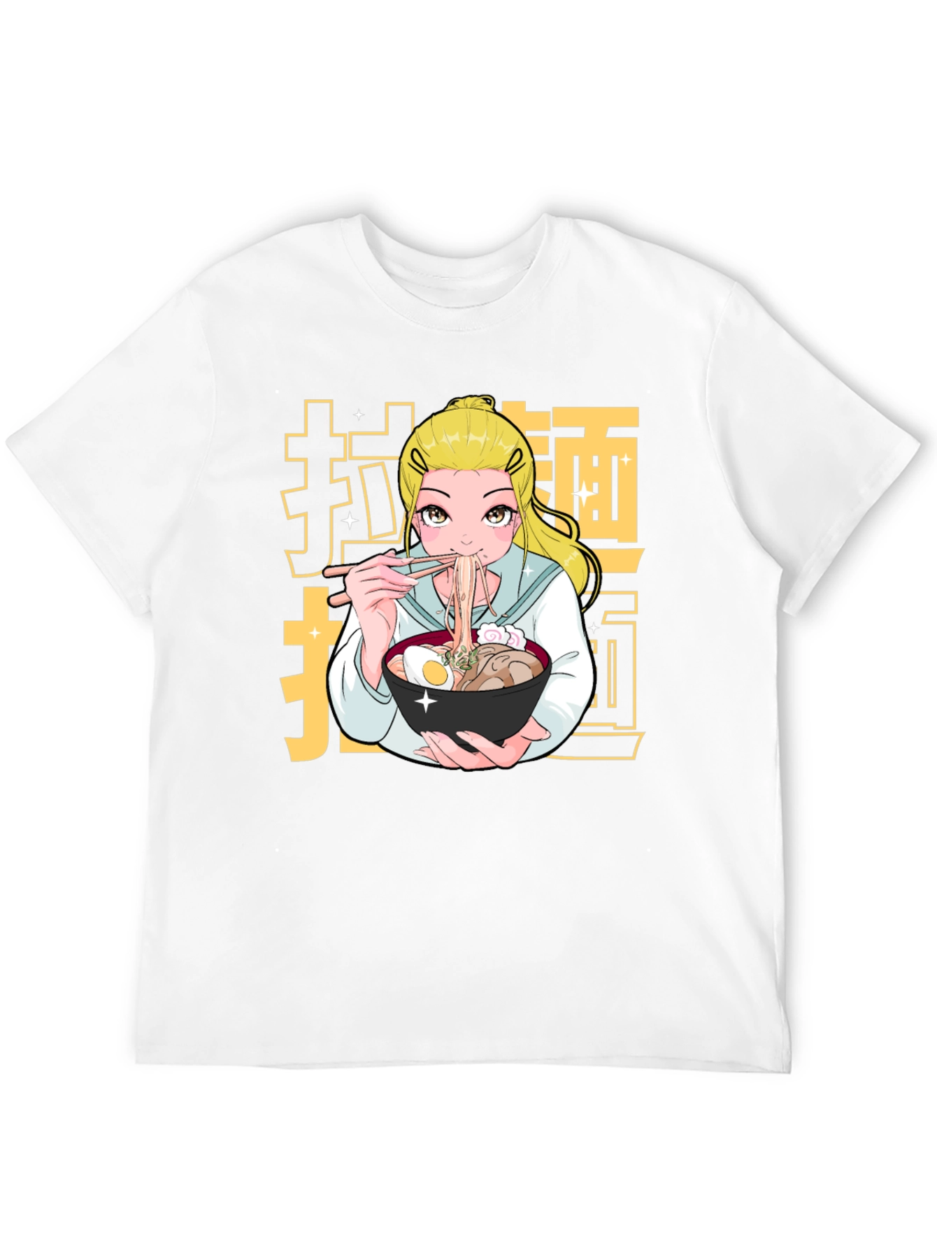 Anime Ramen T-Shirt - Stylish Graphic Tee