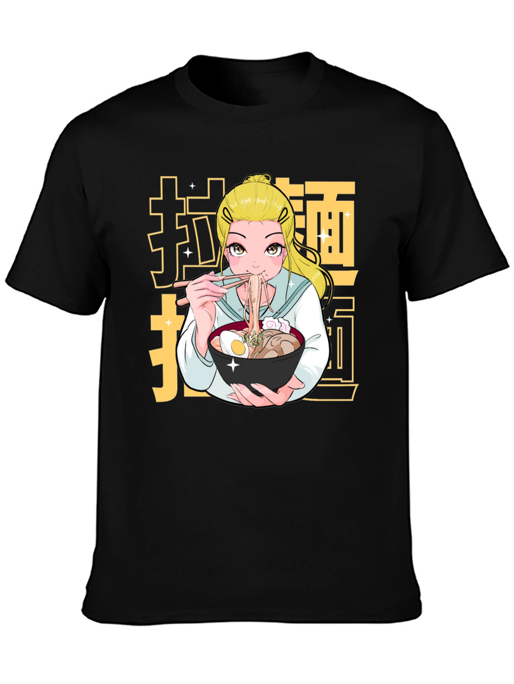 Anime Ramen T-Shirt - Stylish Graphic Tee