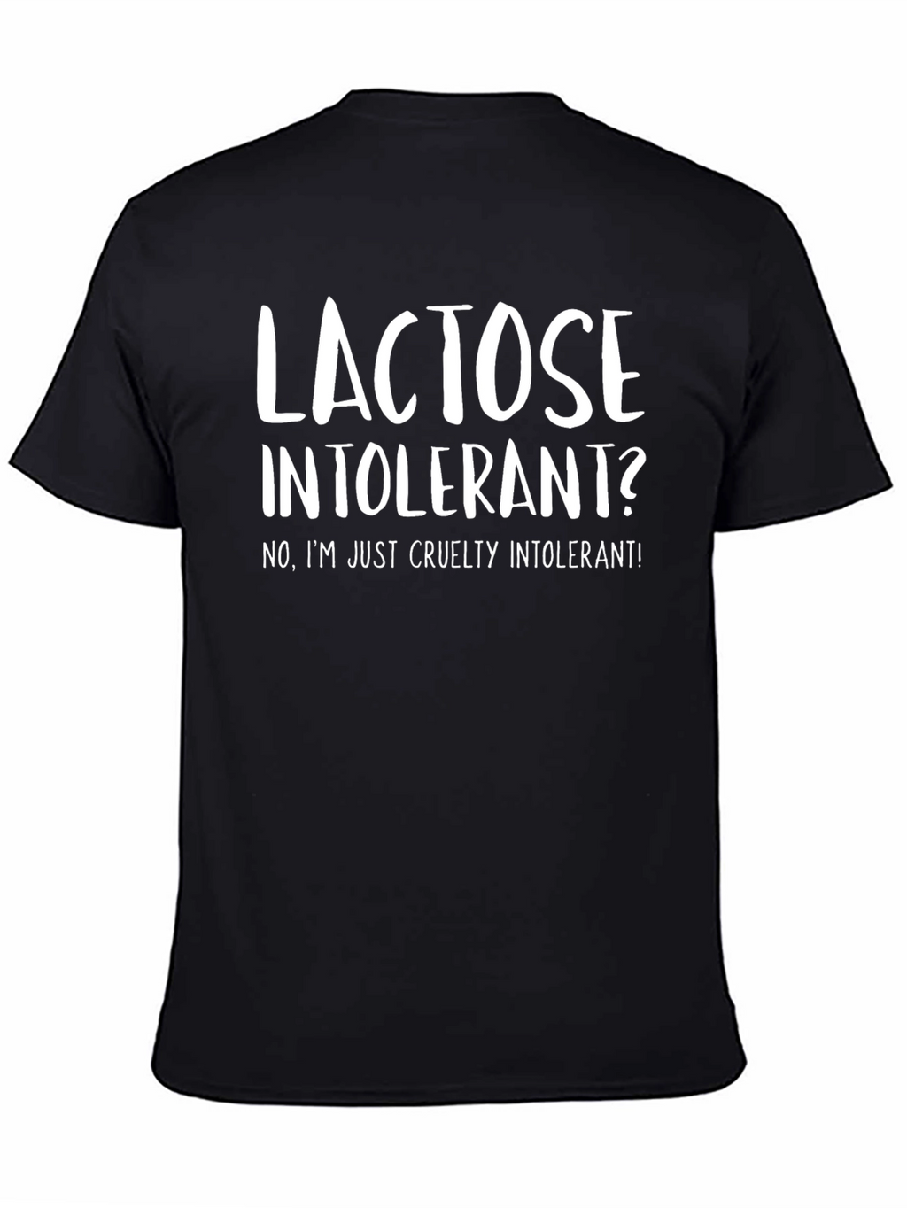 Cruelty Intolerant Vegan T-Shirt - Black