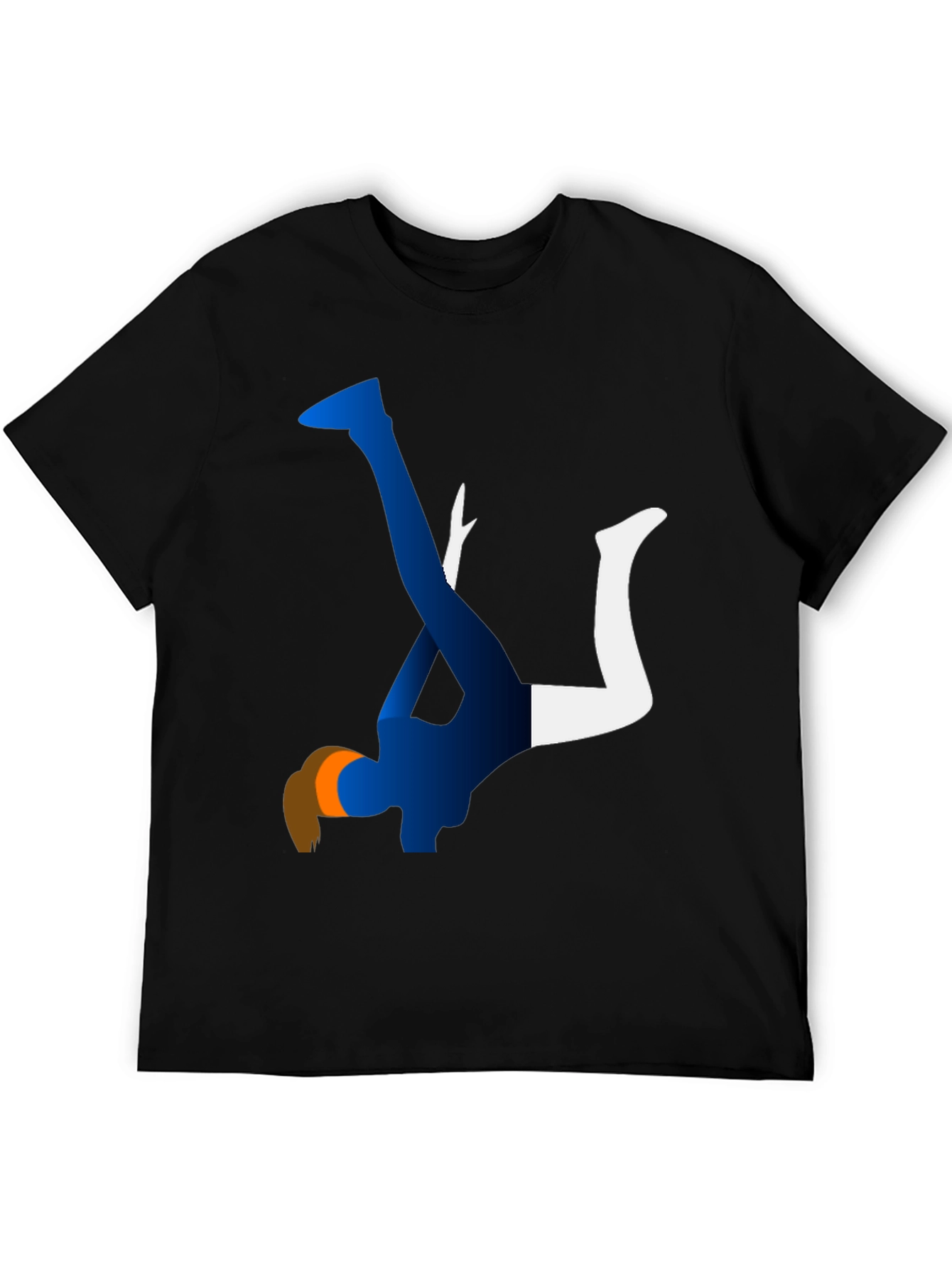 Abstract Dancer Graphic Tee - Modern Art Shirt