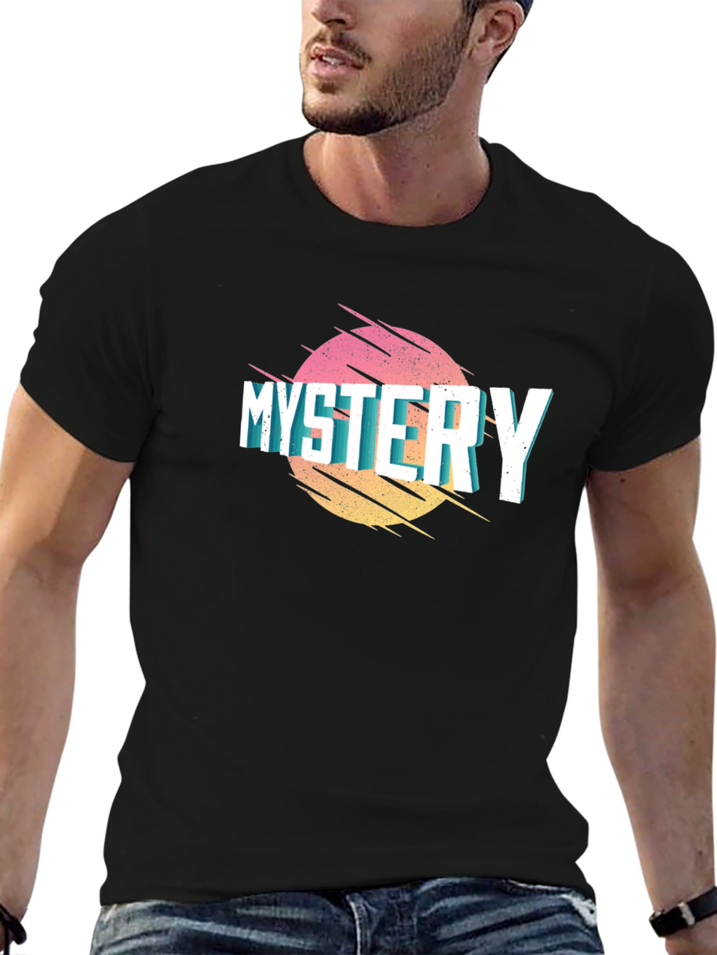 Mystery T-Shirt Retro Design Tee