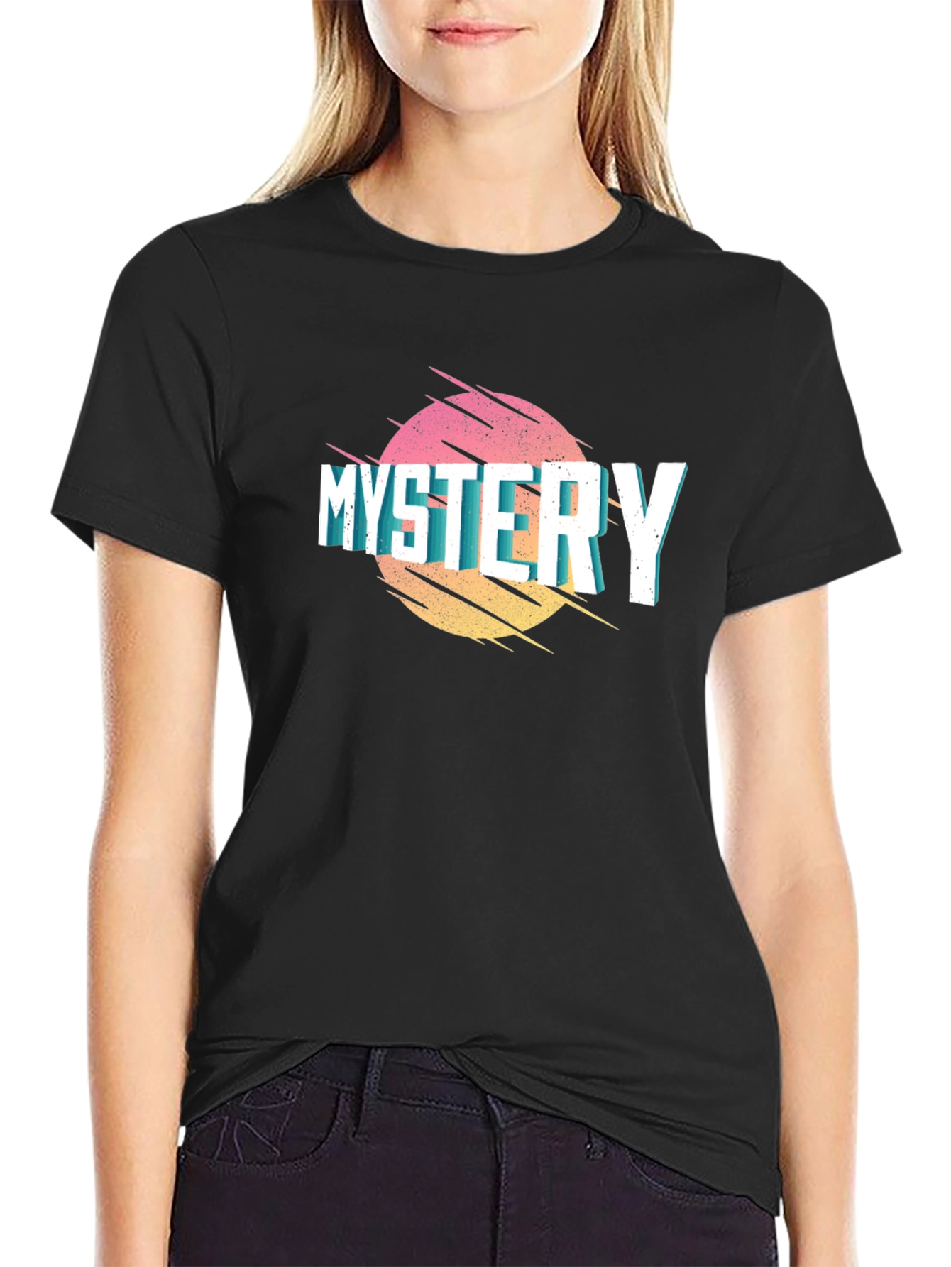 Mystery T-Shirt Retro Design Tee