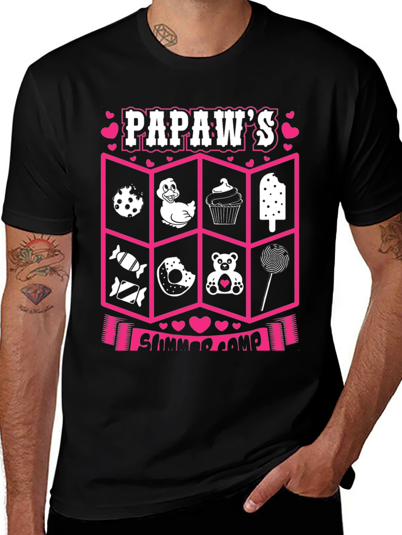 Papaws Summer Camp T-Shirt