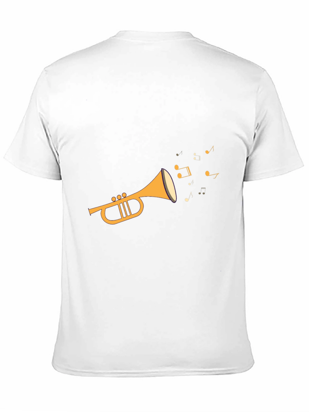 Musical Trumpet Black T-Shirt