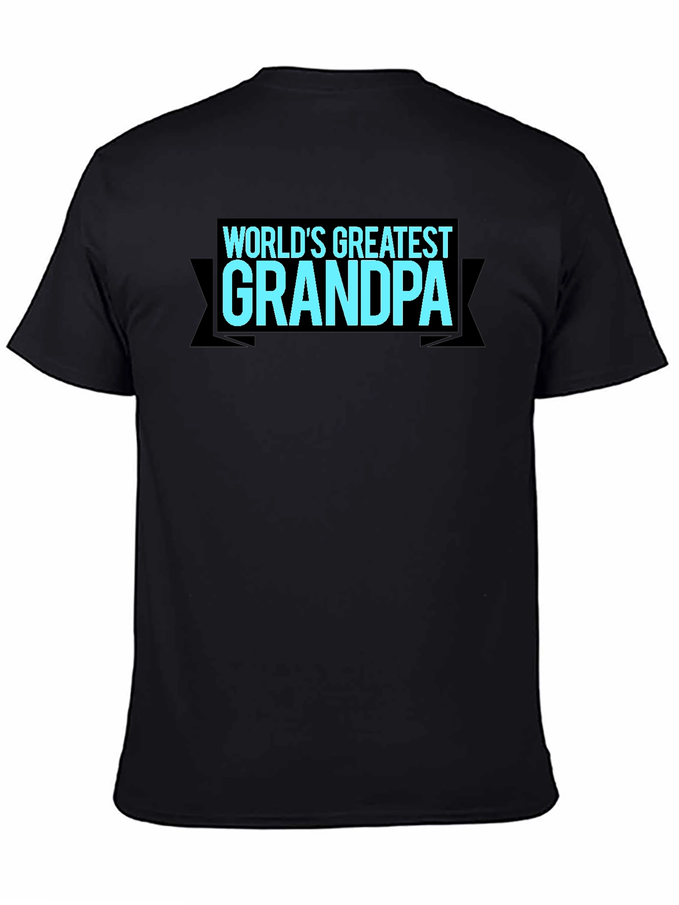 Worlds Greatest Grandpa T-Shirt - Black