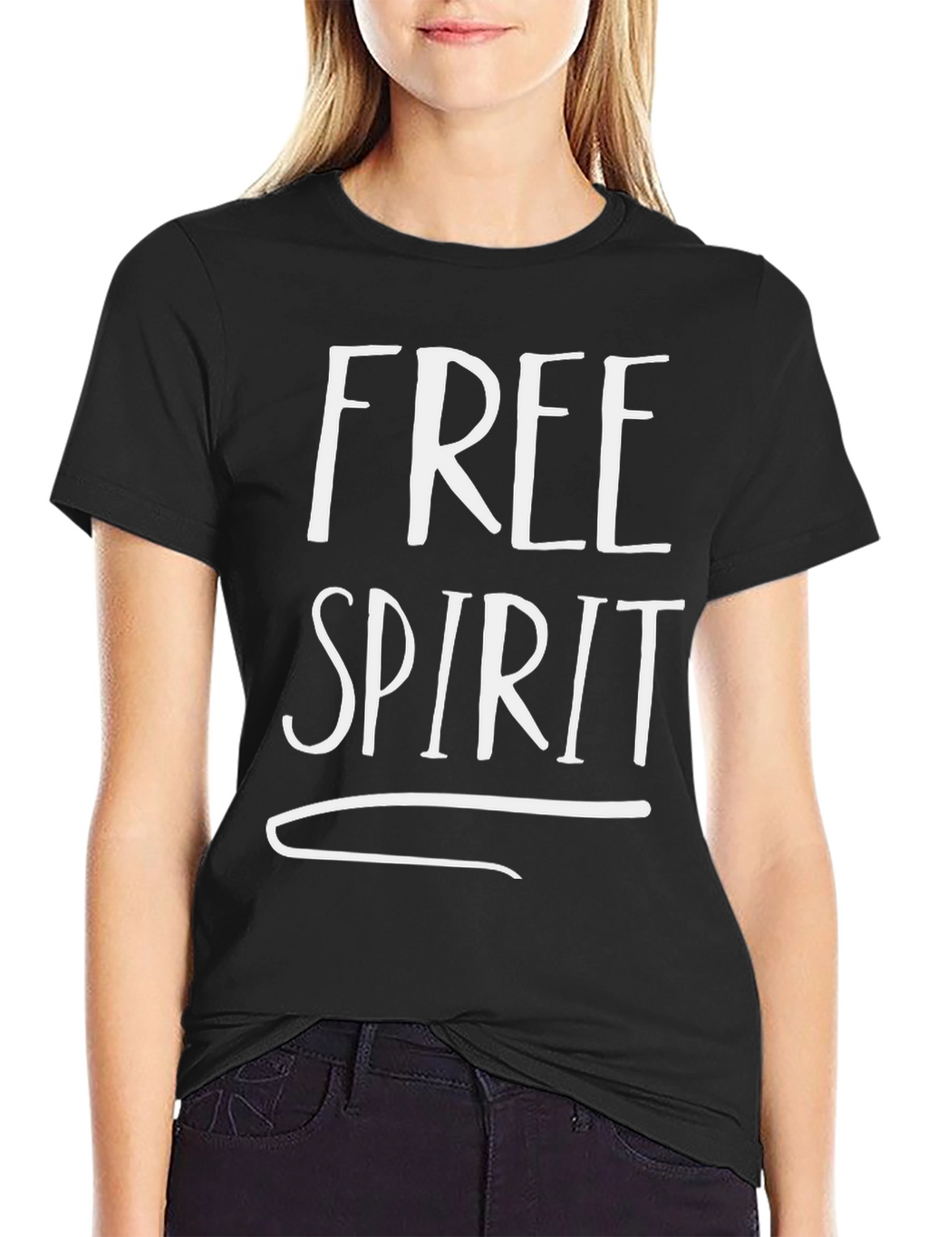 Free Spirit Graphic Tee - Black