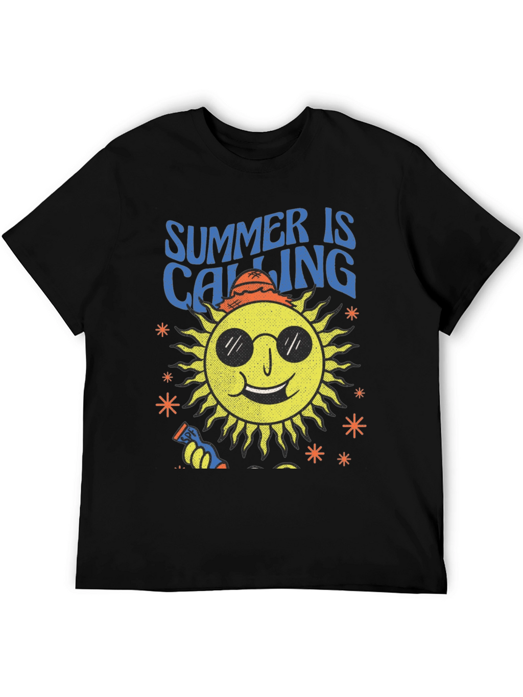 Summer Calling Sun Graphic T-Shirt