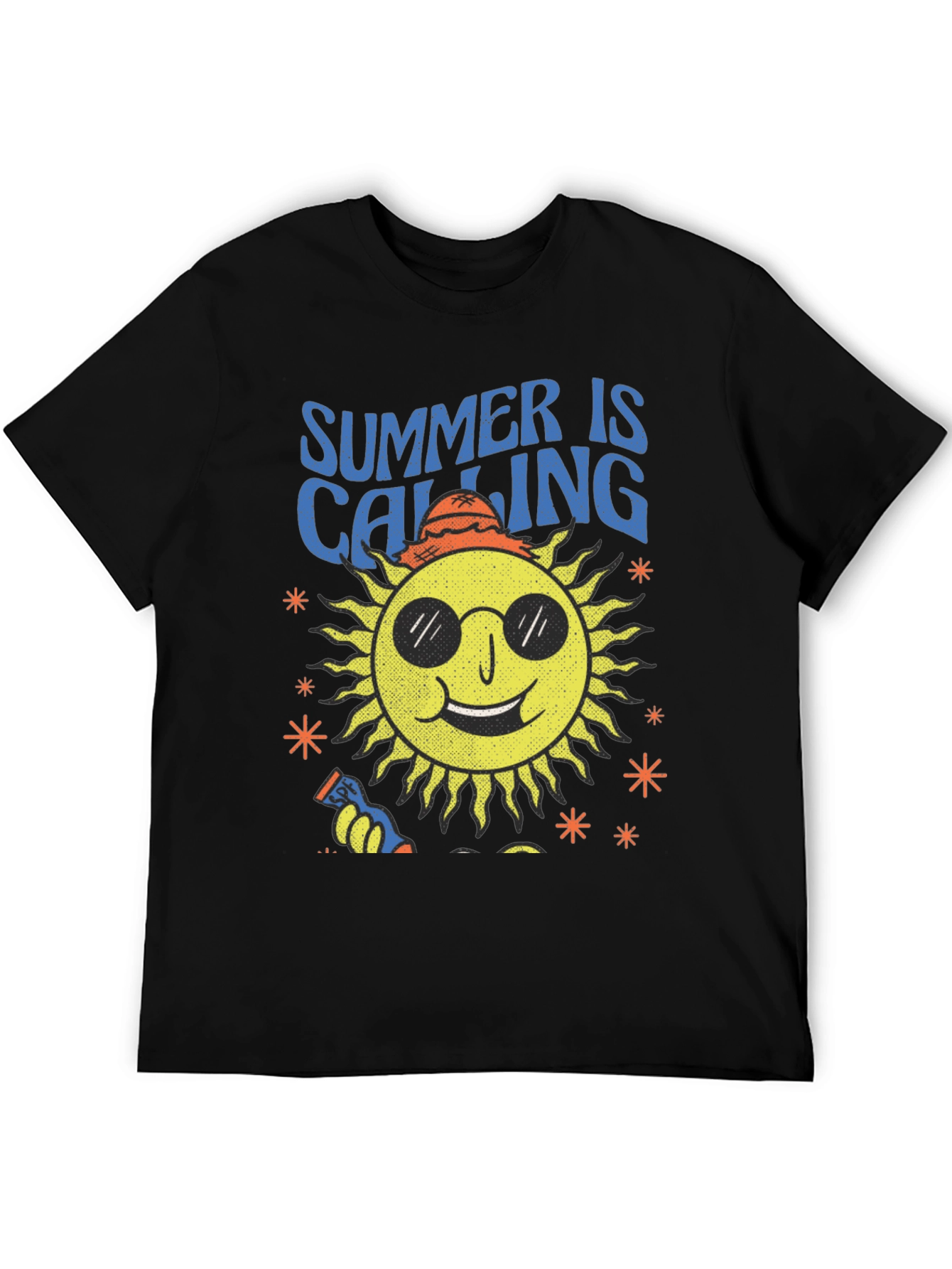 Summer Calling Sun Graphic T-Shirt