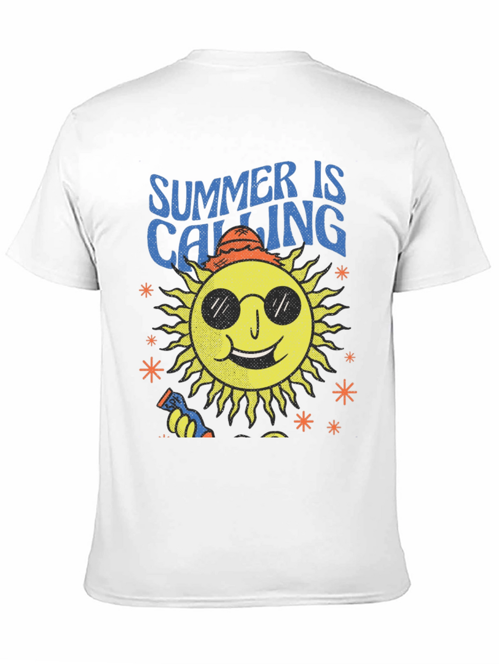 Summer Calling Sun Graphic T-Shirt