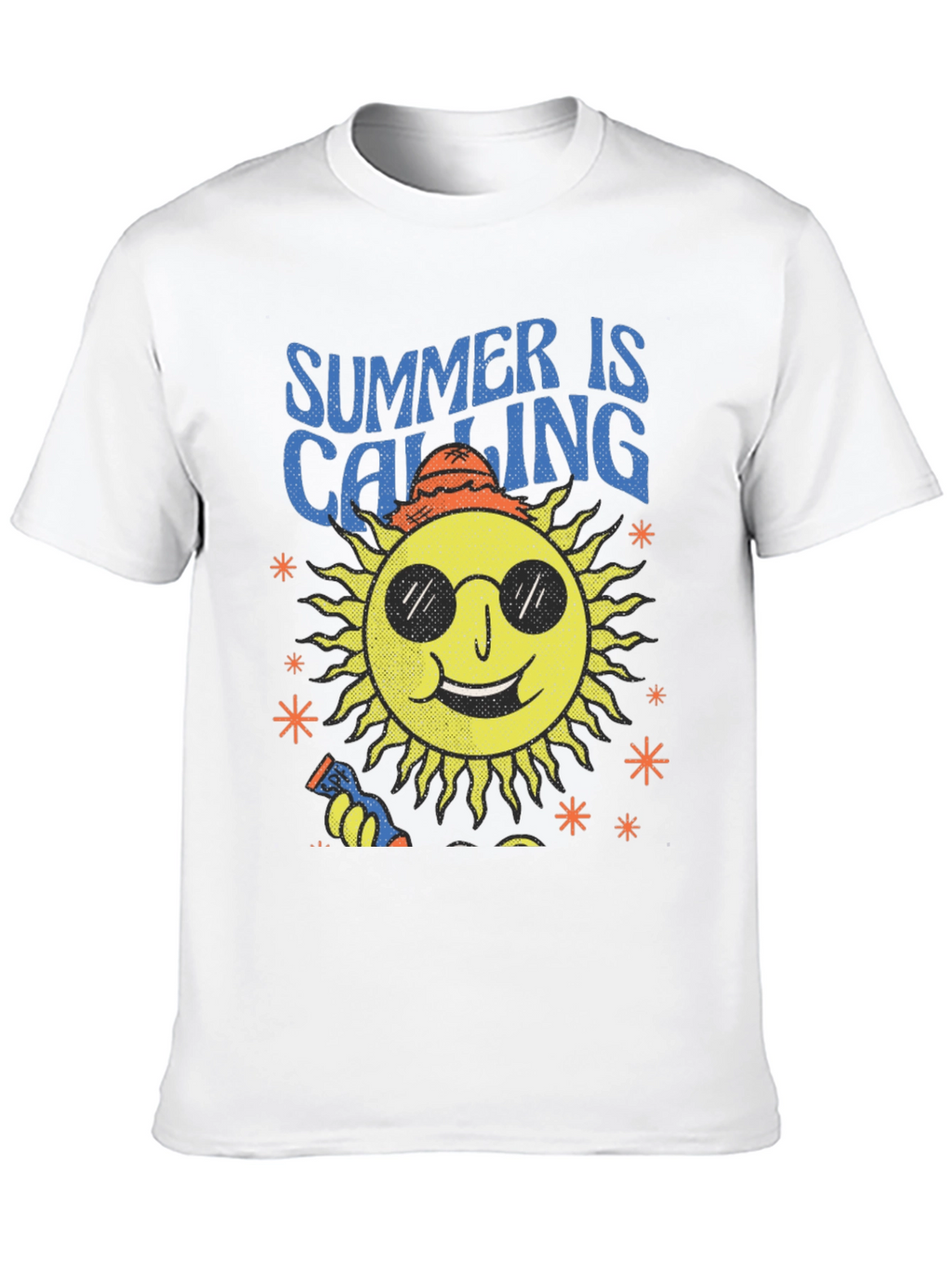 Summer Calling Sun Graphic T-Shirt