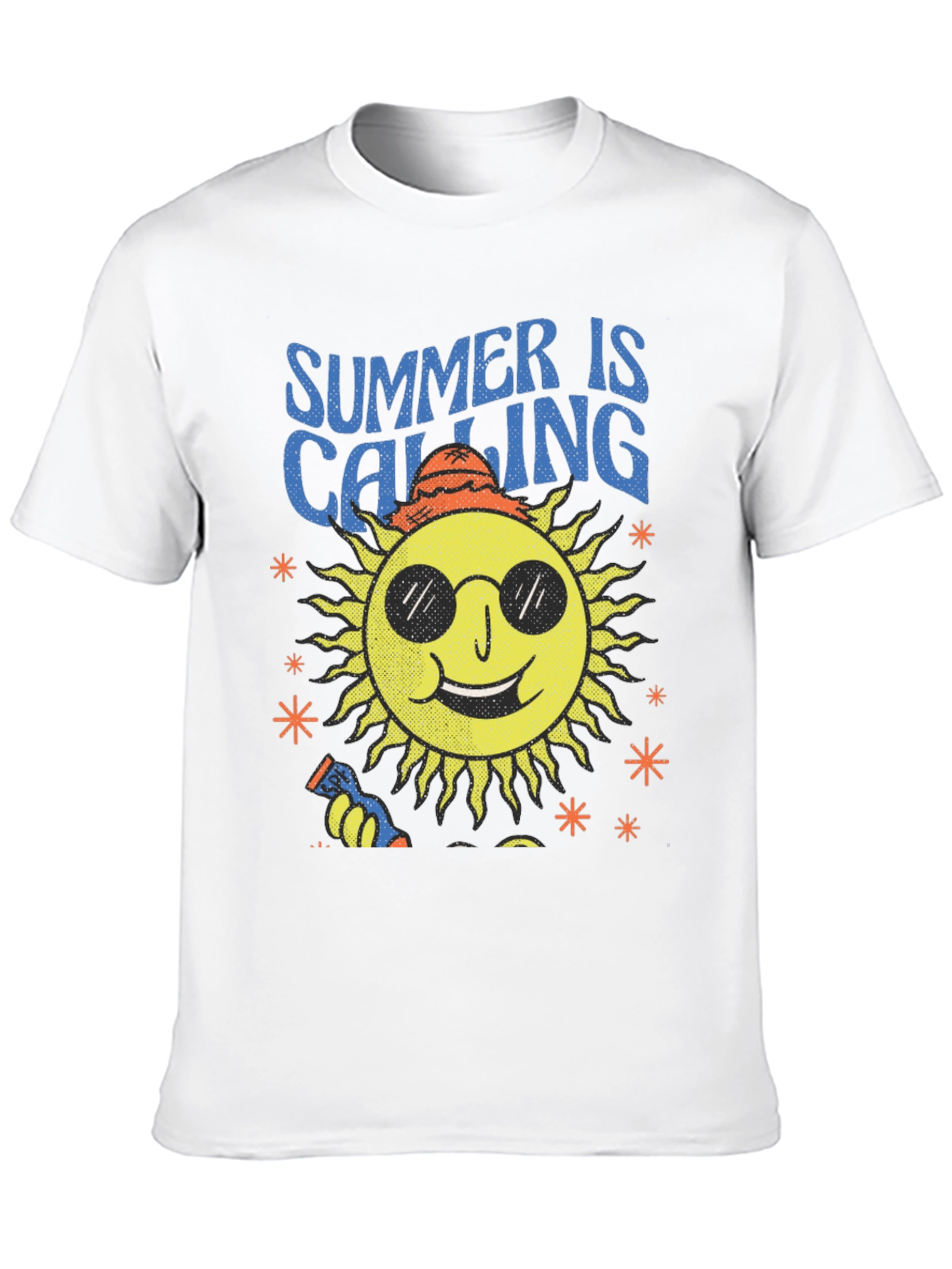 Summer Calling Sun Graphic T-Shirt