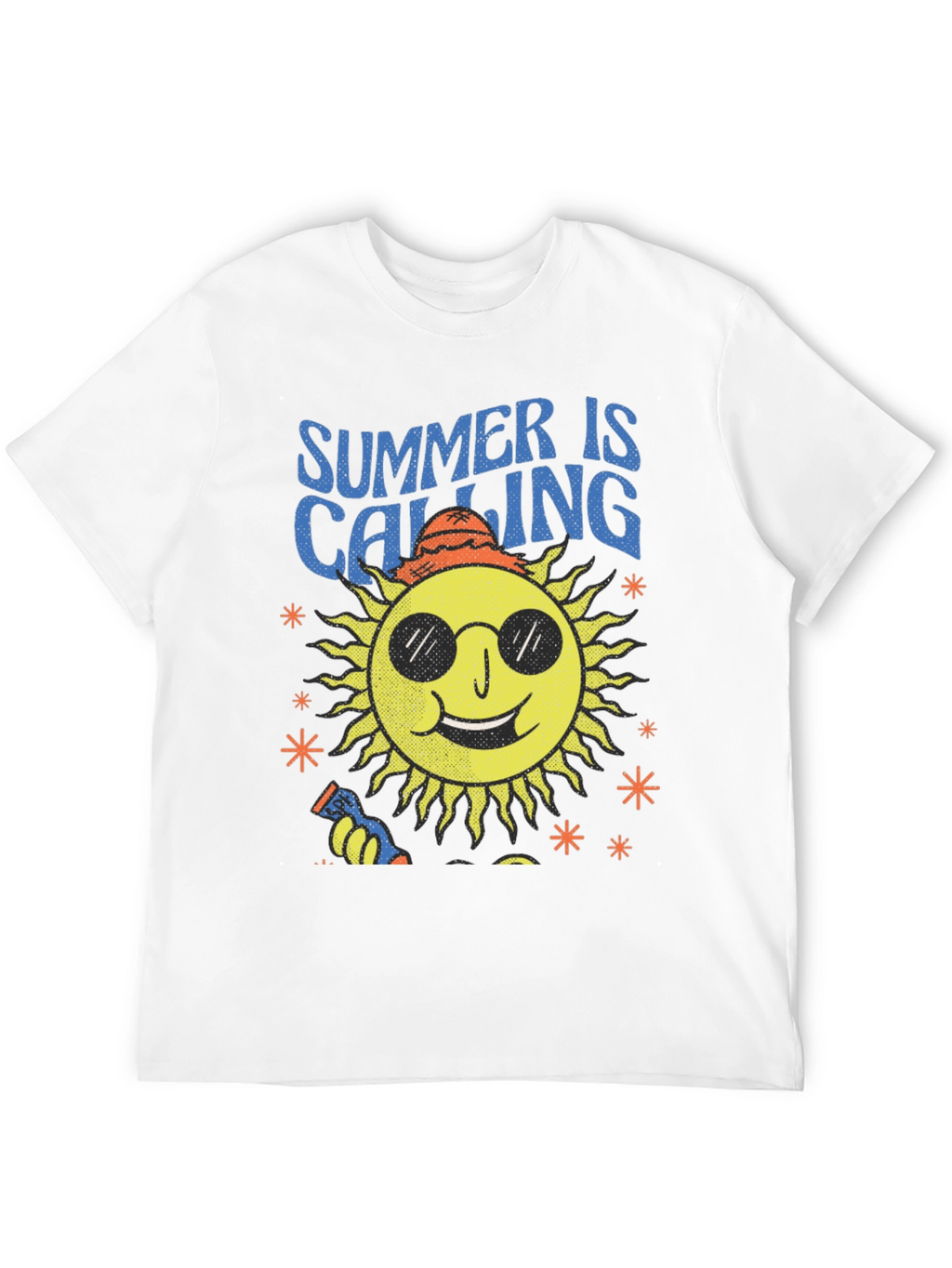 Summer Calling Sun Graphic T-Shirt