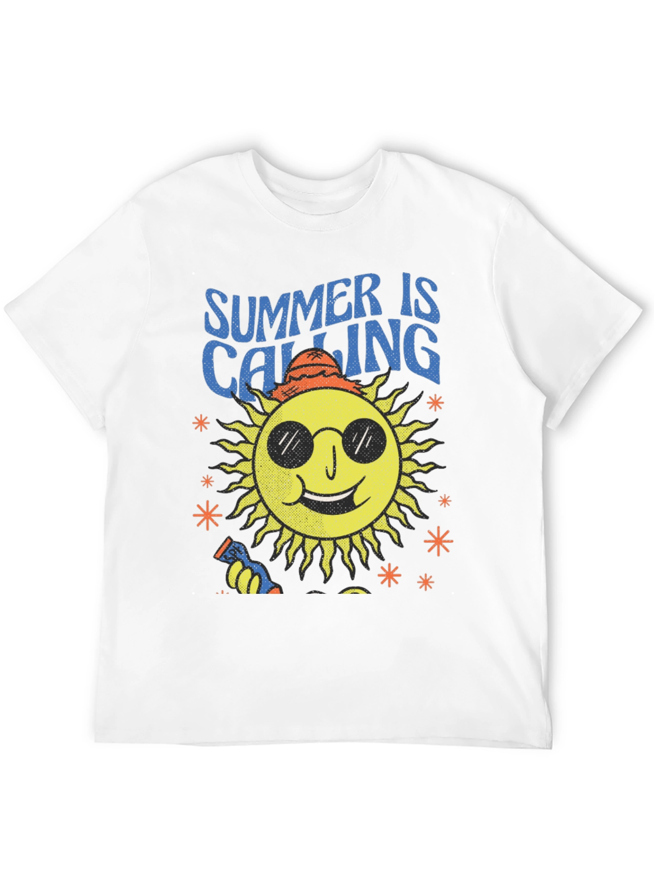 Summer Calling Sun Graphic T-Shirt