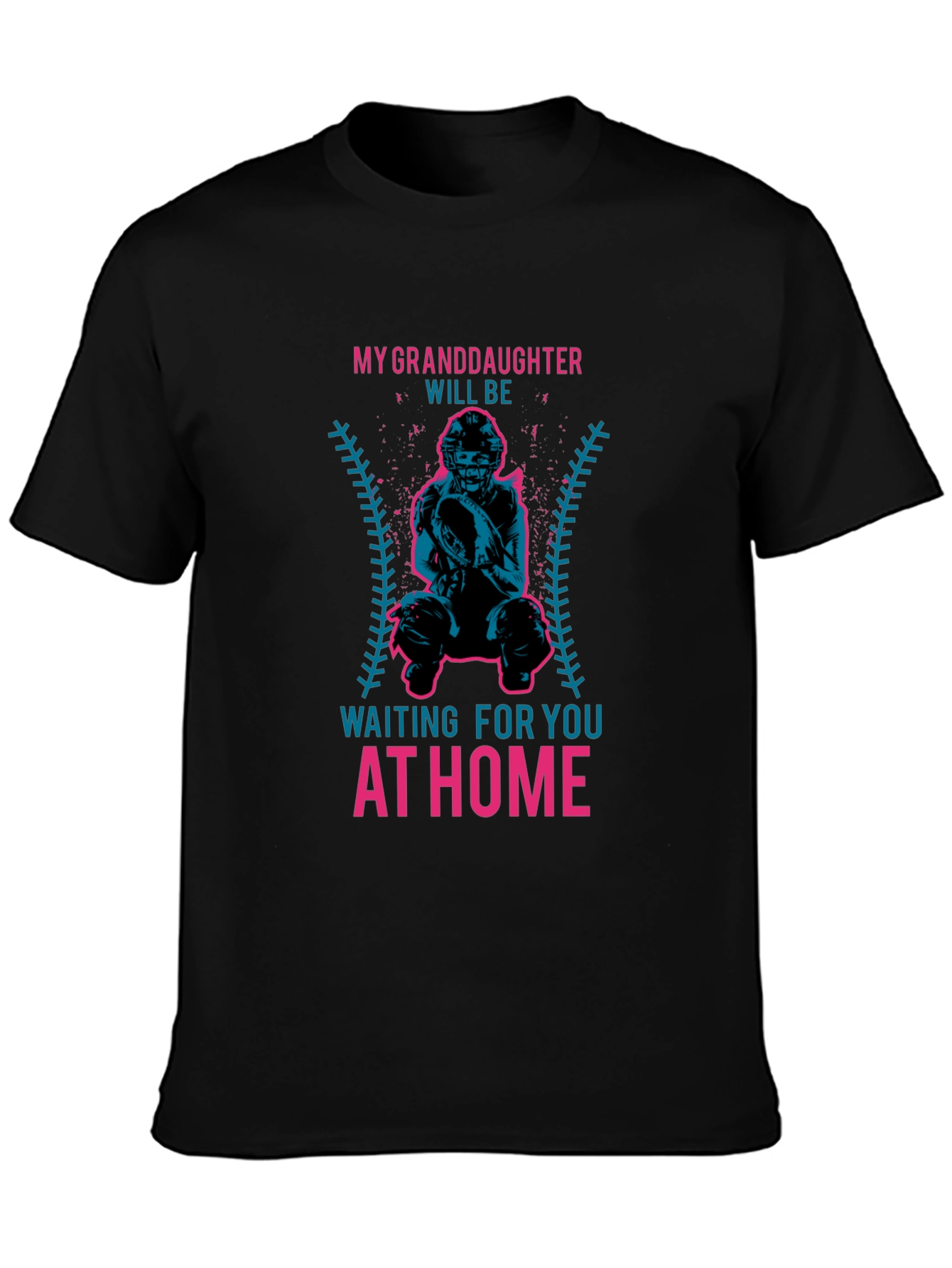 Granddaughter Baseball Catcher T-Shirt