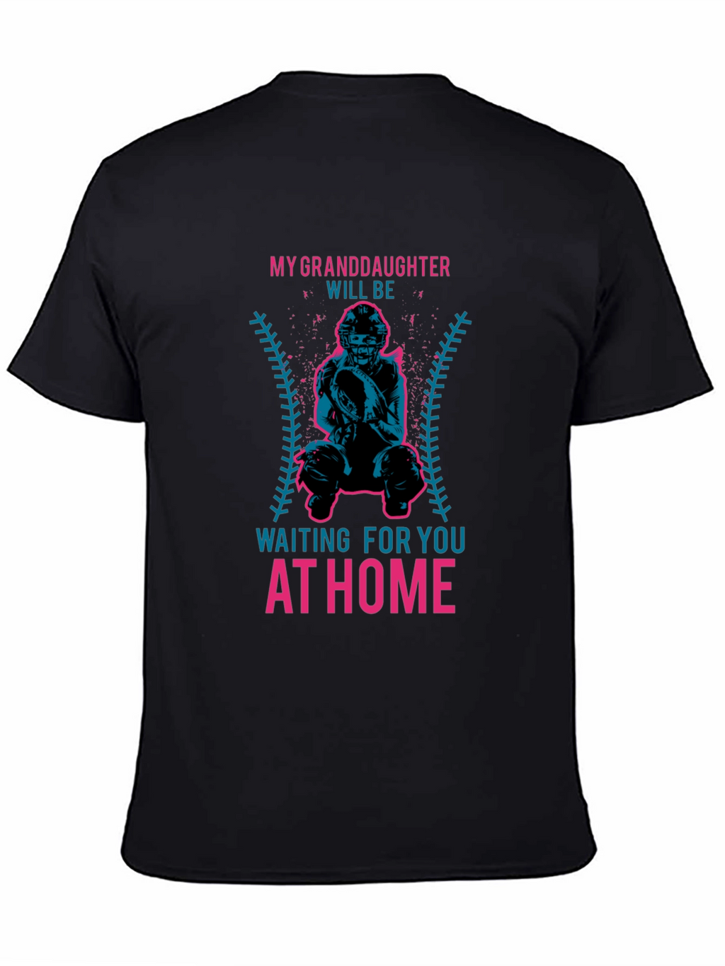 Granddaughter Baseball Catcher T-Shirt