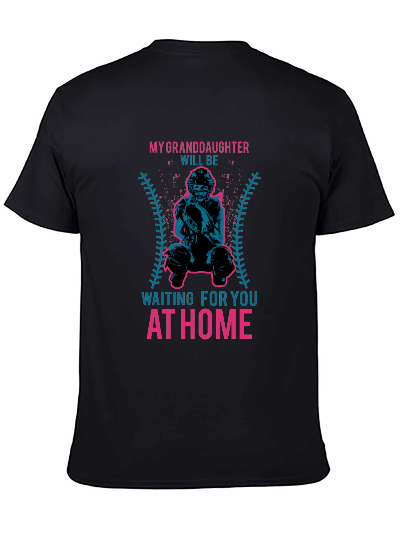 Granddaughter Baseball Catcher T-Shirt
