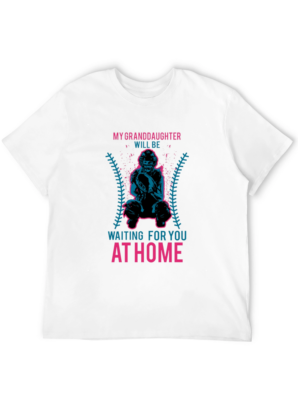 Granddaughter Baseball Catcher T-Shirt