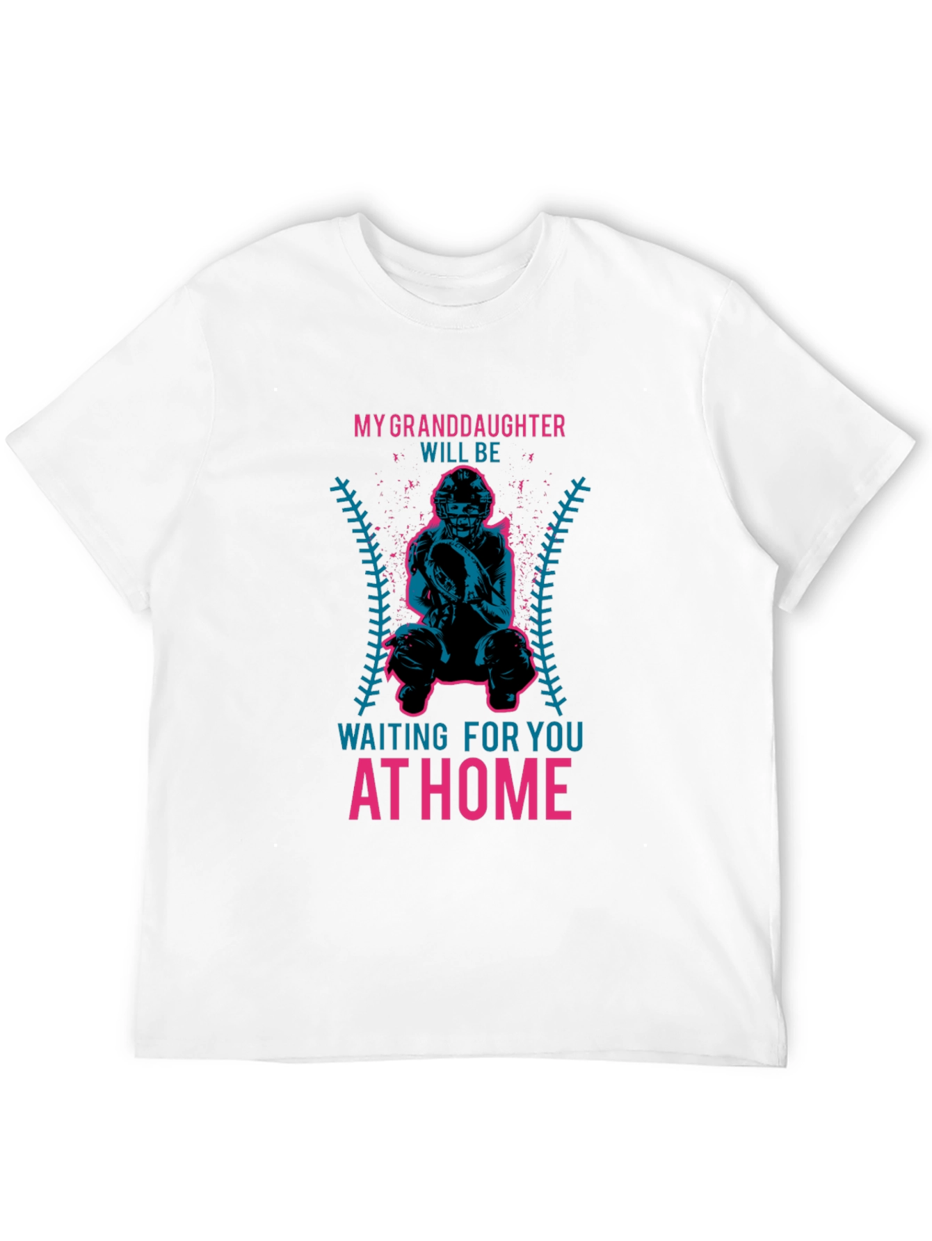 Granddaughter Baseball Catcher T-Shirt