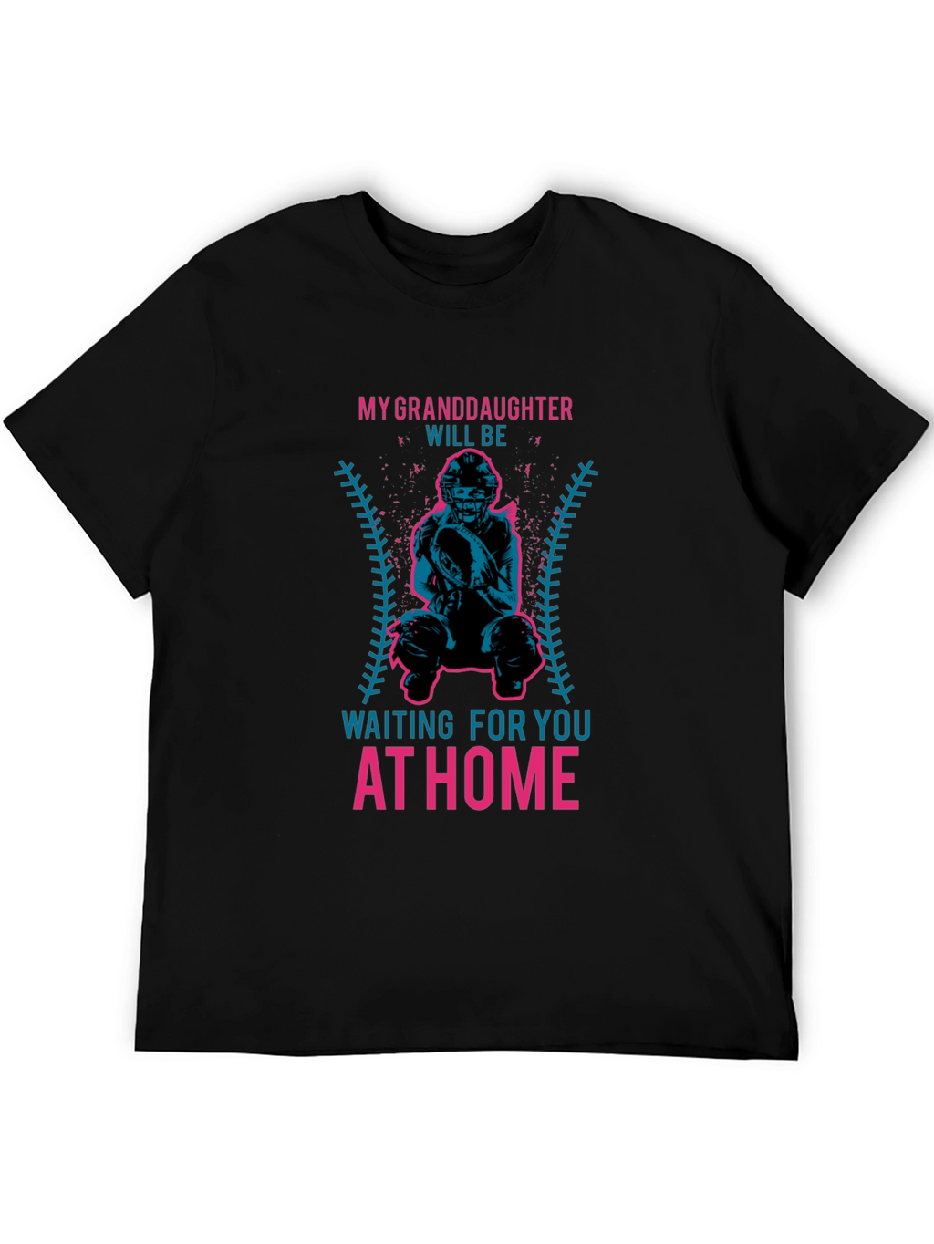Granddaughter Baseball Catcher T-Shirt