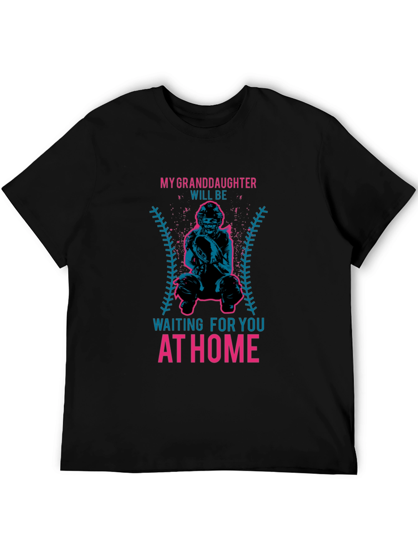 Granddaughter Baseball Catcher T-Shirt
